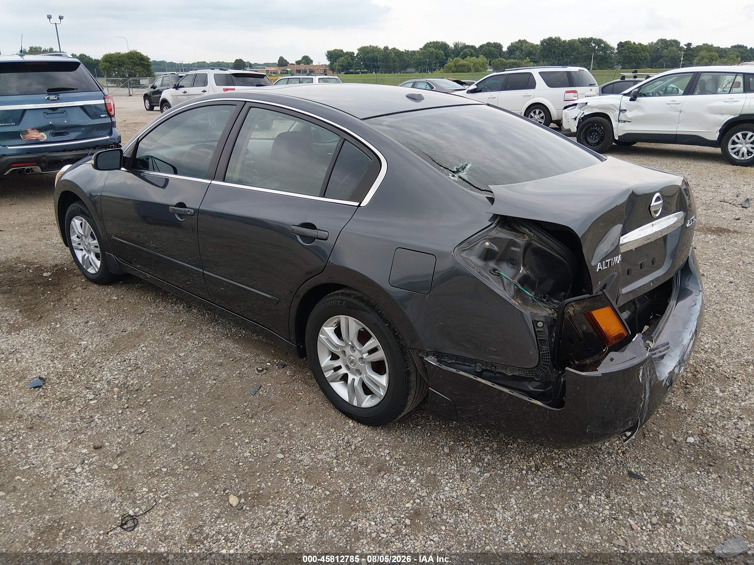 2010 Nissan Altima 2.5 S Gray vin: 1N4AL2AP4AN482890