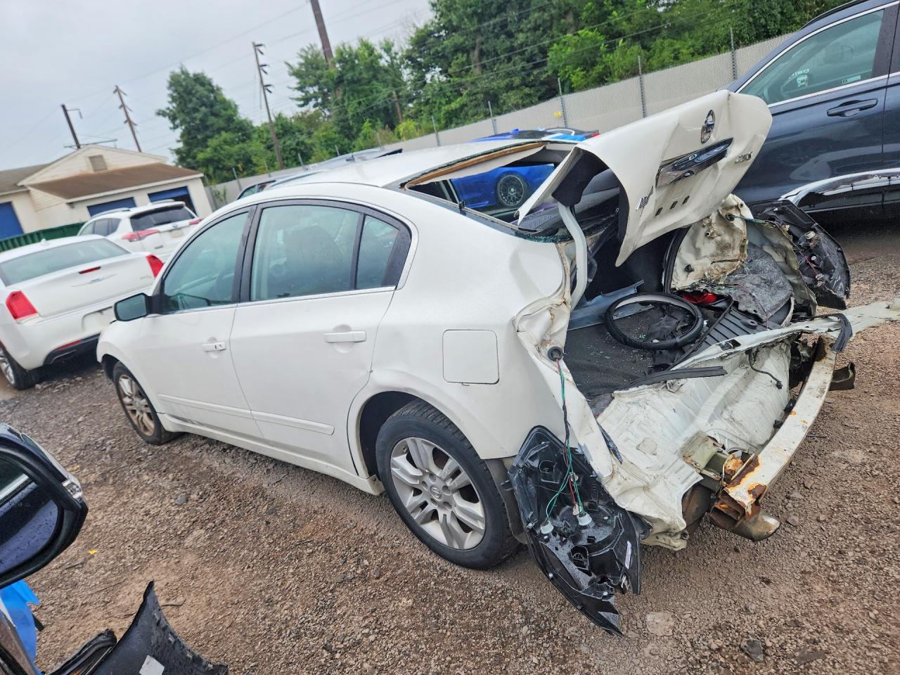 2010 Nissan Altima 2.5 White vin: 1N4AL2AP4AN489550