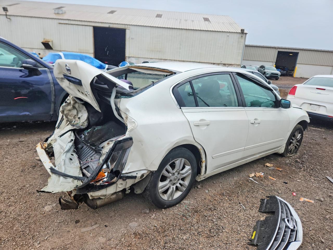 2010 Nissan Altima 2.5 White vin: 1N4AL2AP4AN489550
