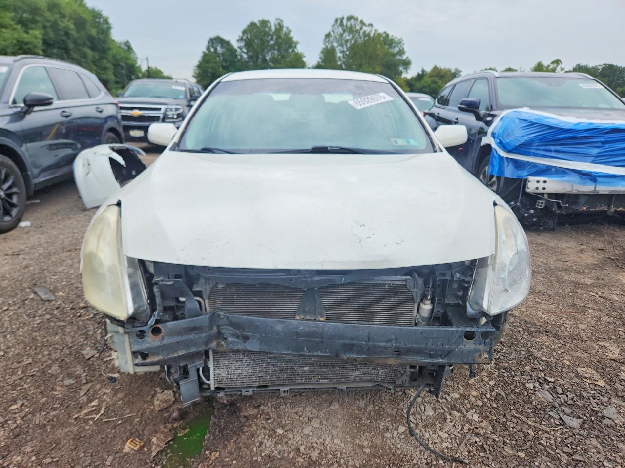 2010 Nissan Altima 2.5 White vin: 1N4AL2AP4AN489550