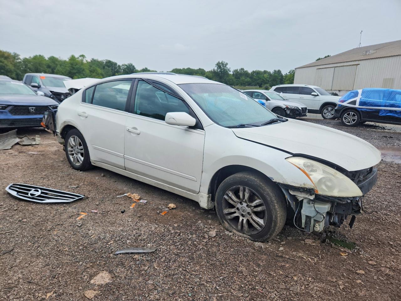 2010 Nissan Altima 2.5 White vin: 1N4AL2AP4AN489550