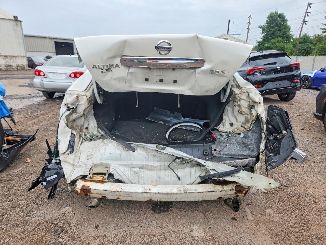 2010 Nissan Altima 2.5 White vin: 1N4AL2AP4AN489550