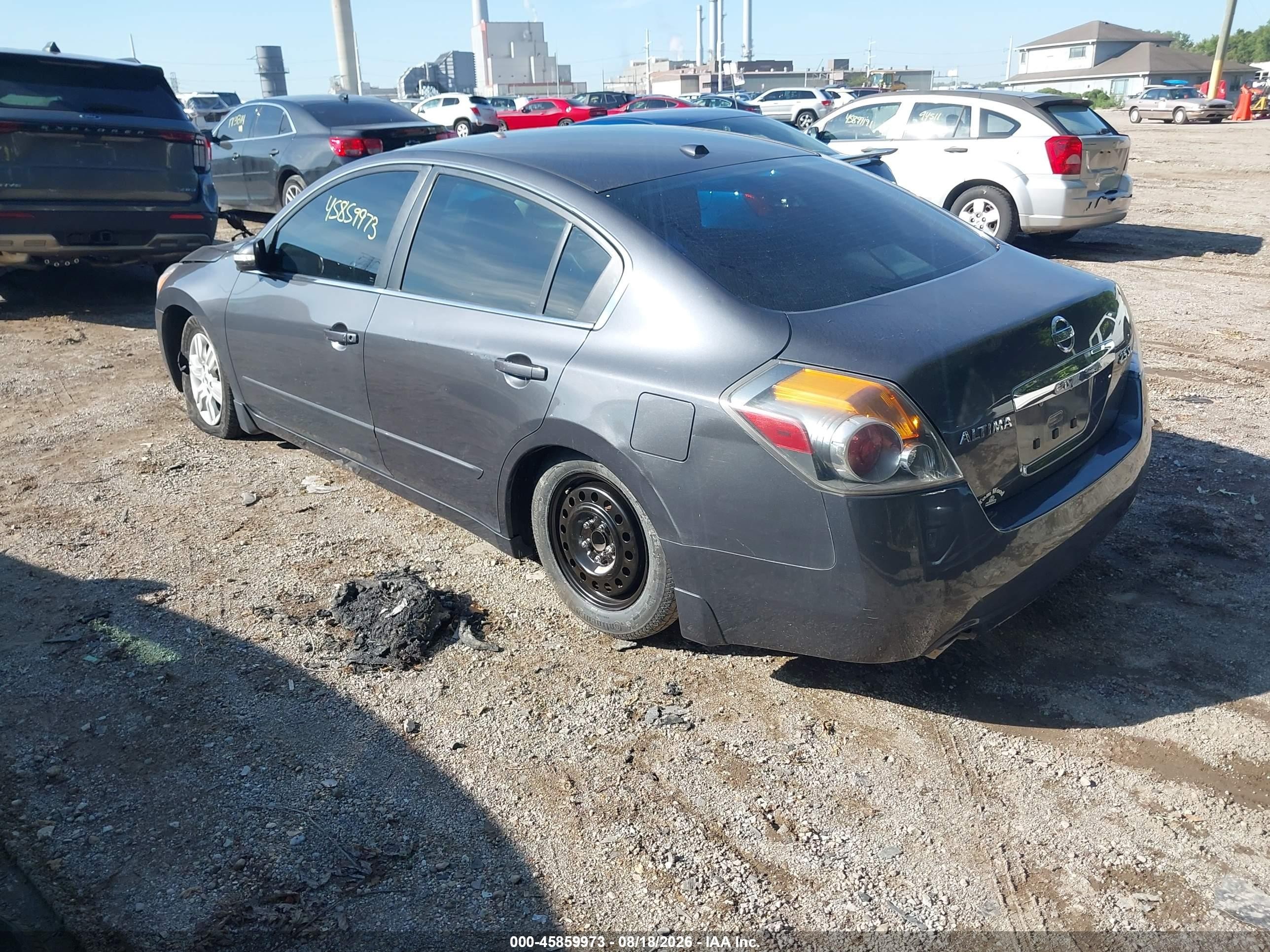 2010 Nissan Altima 2.5 S Серый vin: 1N4AL2AP4AN495672