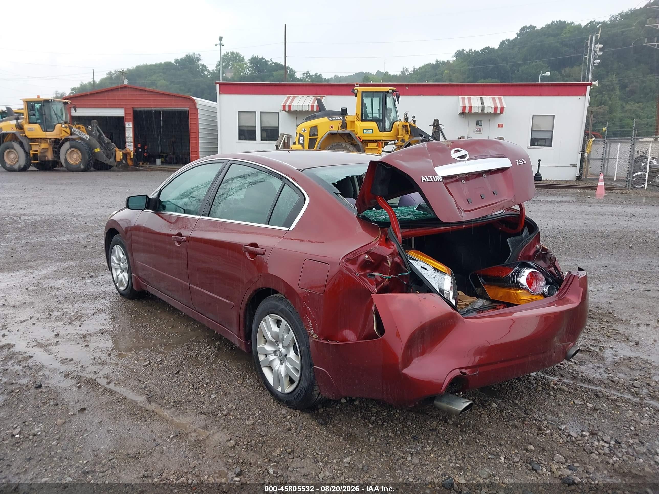 2010 Nissan Altima 2.5 S Red vin: 1N4AL2AP4AN501471