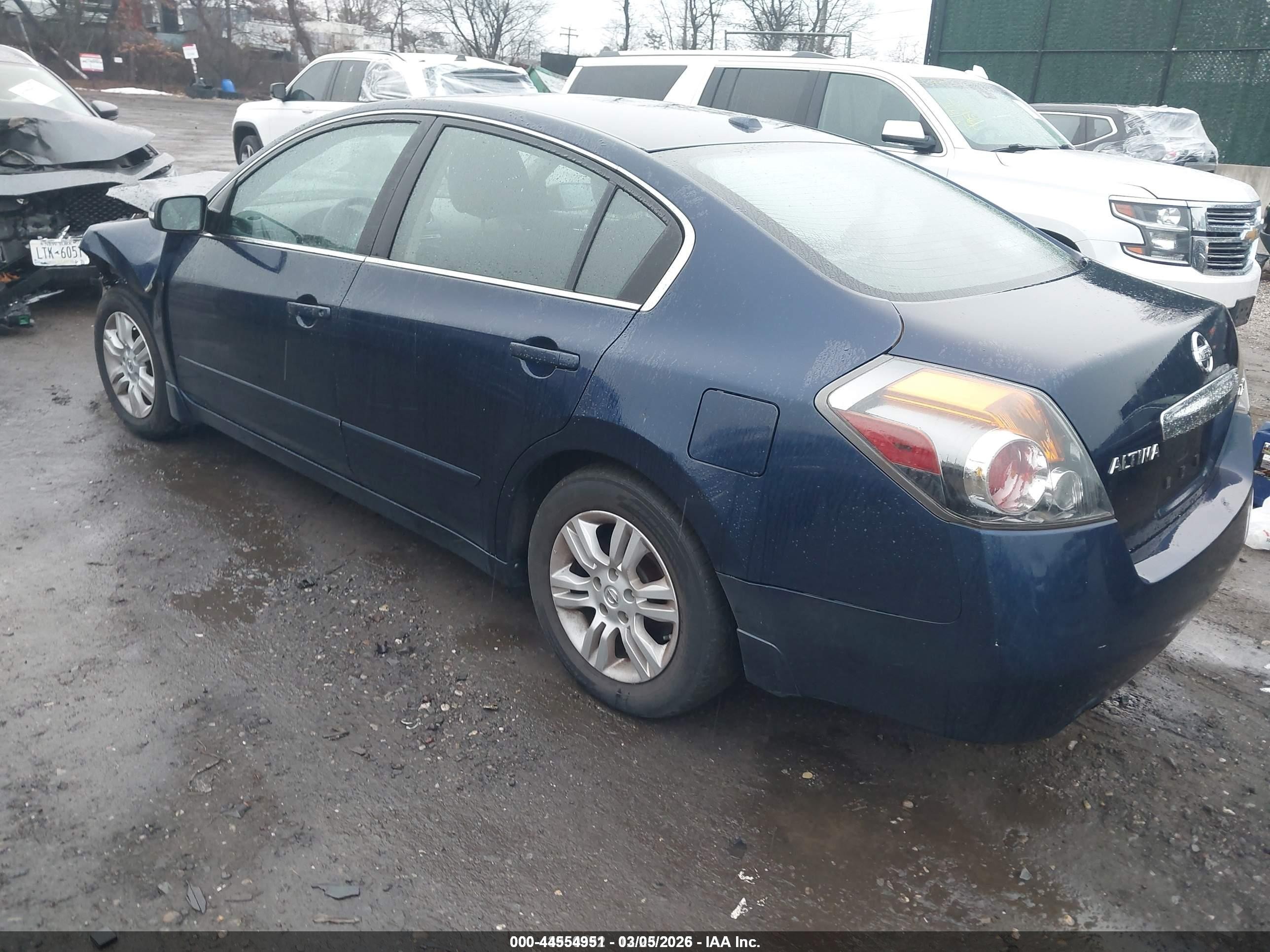 2010 Nissan Altima 2.5 S Blue vin: 1N4AL2AP4AN508050
