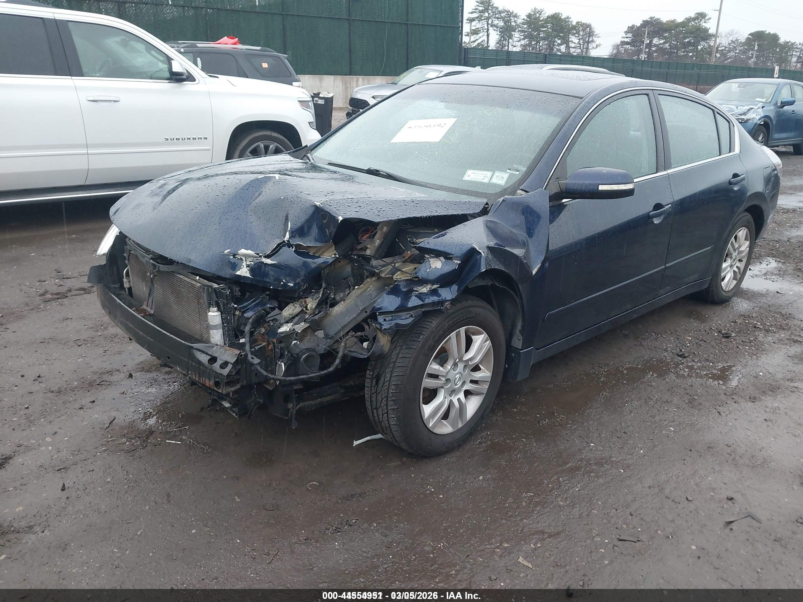 2010 Nissan Altima 2.5 S Blue vin: 1N4AL2AP4AN508050