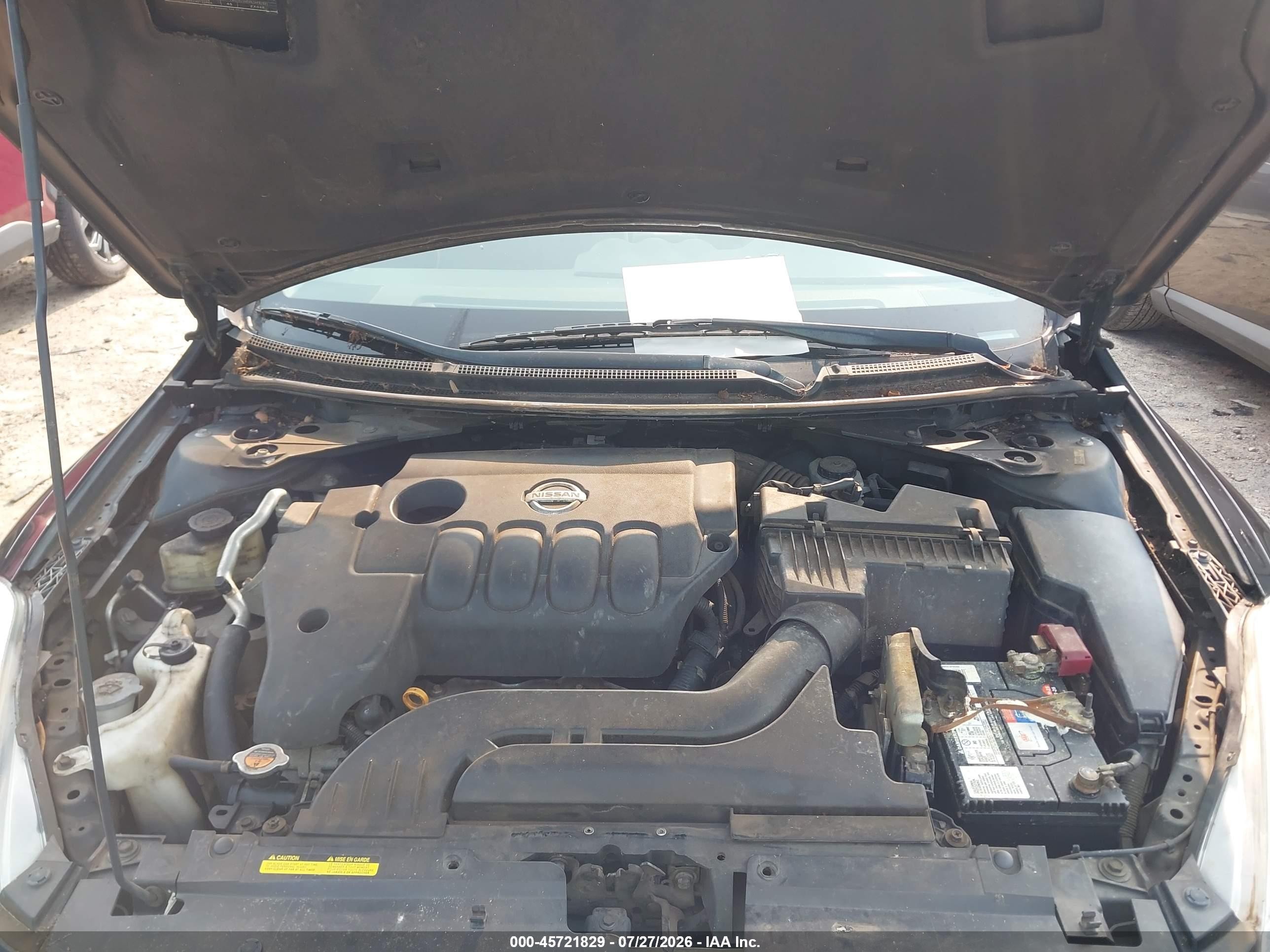 2010 Nissan Altima 2.5 S Black vin: 1N4AL2AP4AN508145