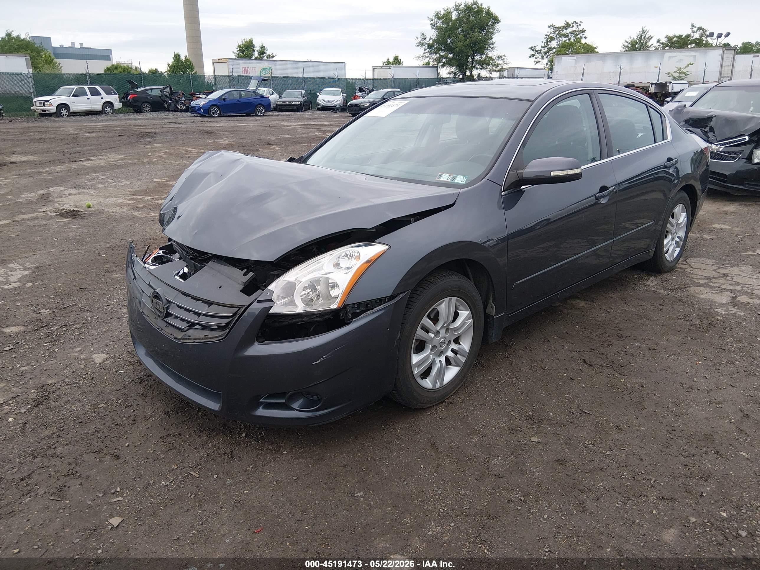 2010 Nissan Altima 2.5 S Gray vin: 1N4AL2AP4AN532672