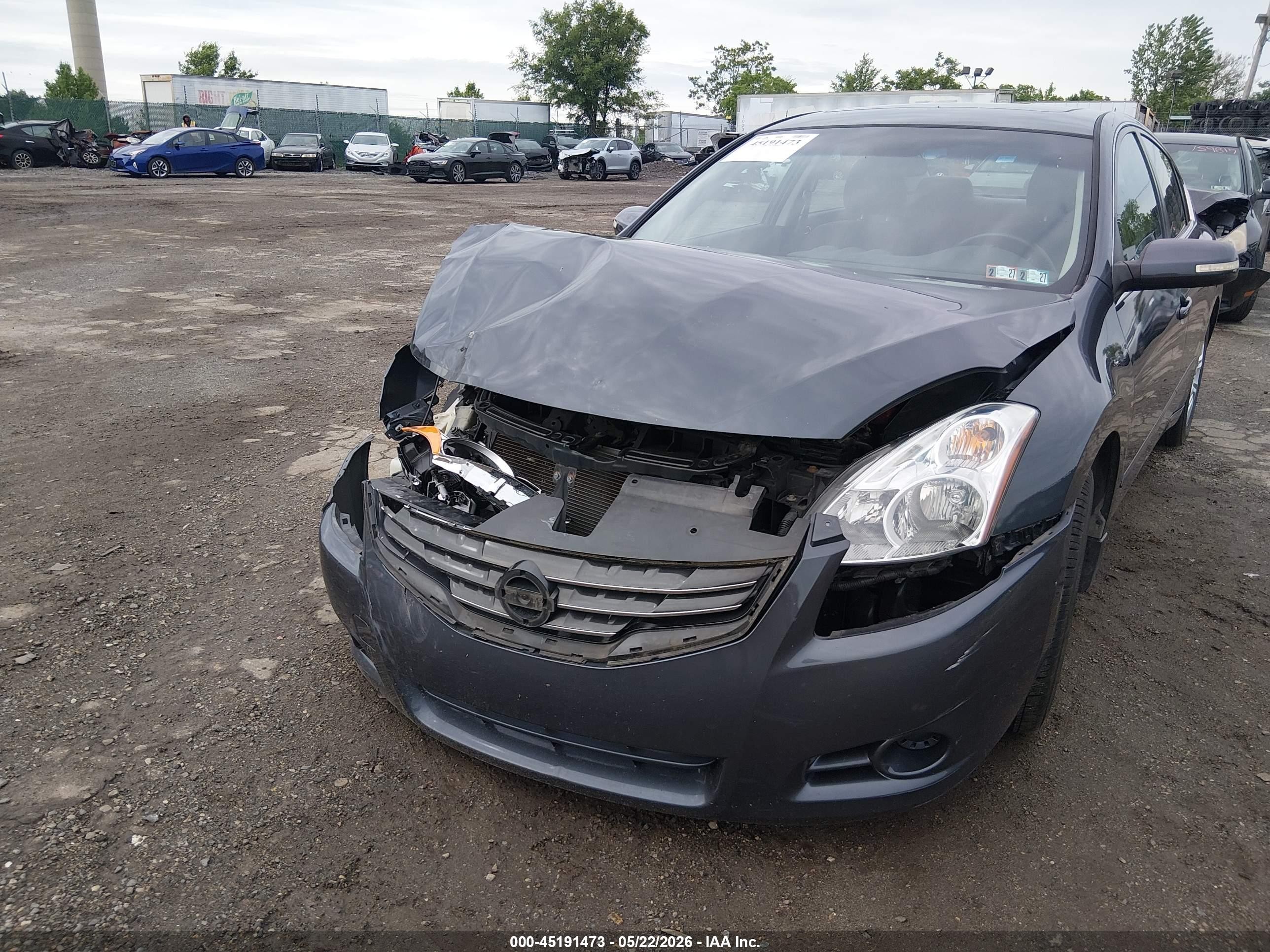 2010 Nissan Altima 2.5 S Gray vin: 1N4AL2AP4AN532672
