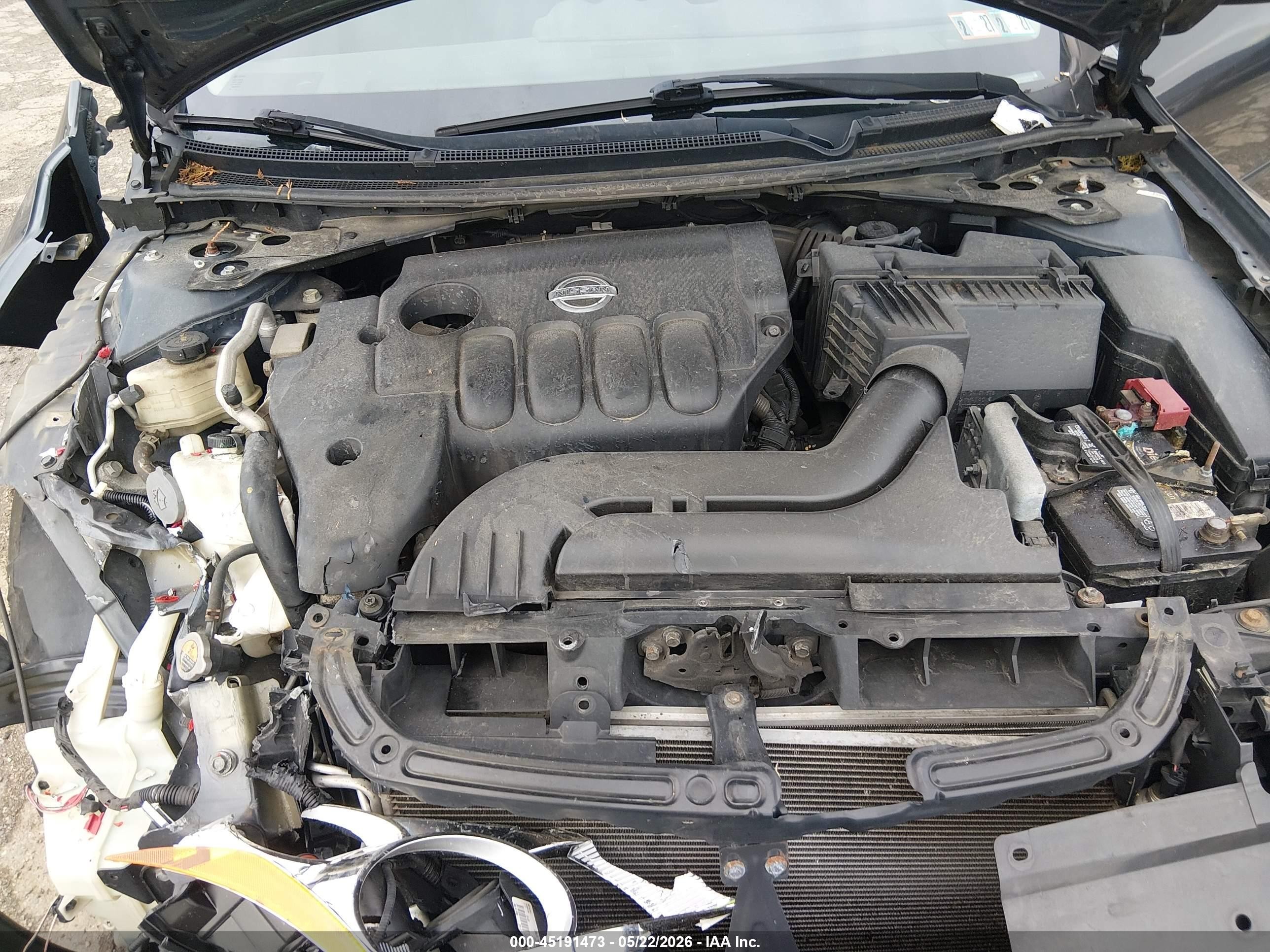 2010 Nissan Altima 2.5 S Gray vin: 1N4AL2AP4AN532672