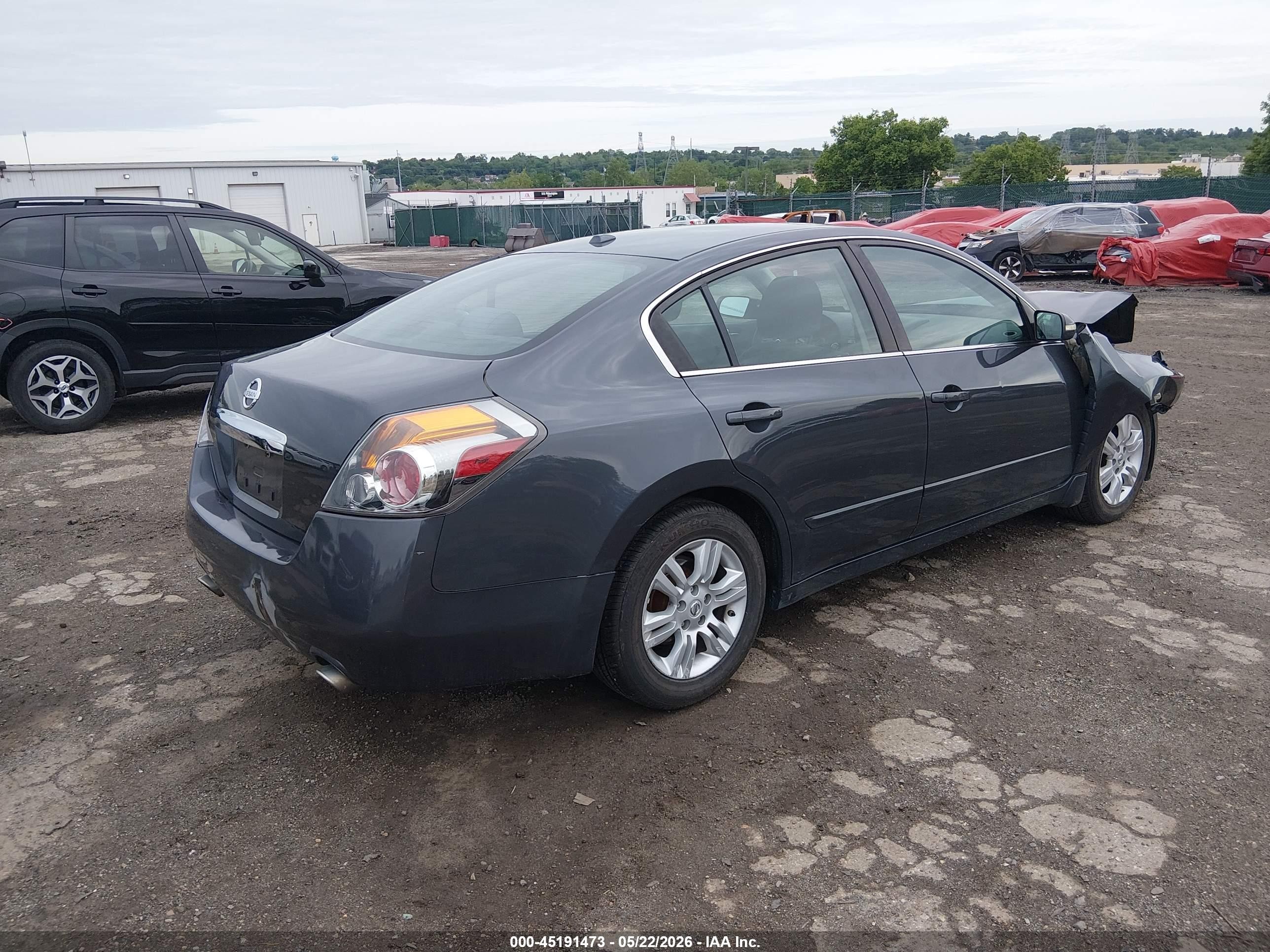 2010 Nissan Altima 2.5 S Gray vin: 1N4AL2AP4AN532672