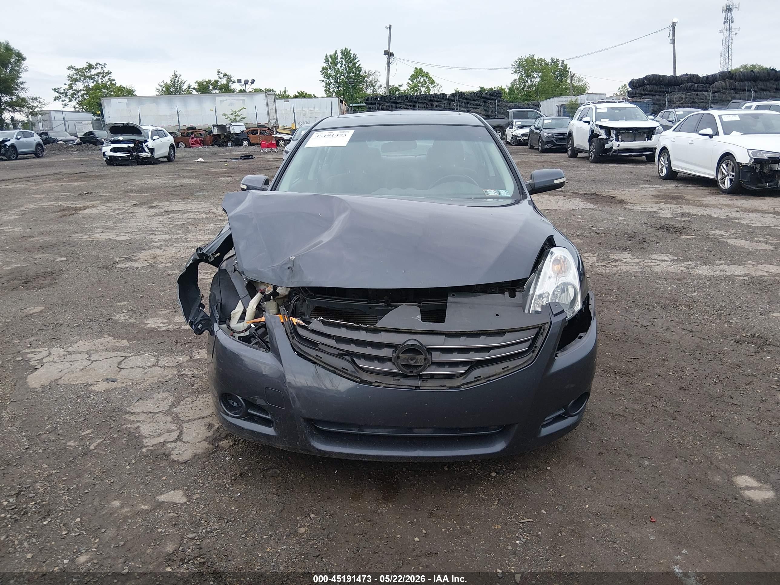 2010 Nissan Altima 2.5 S Gray vin: 1N4AL2AP4AN532672