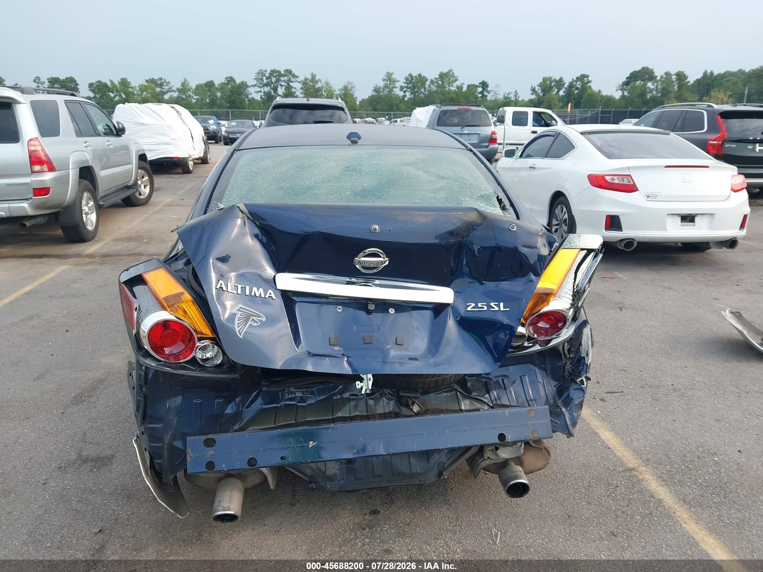 2010 Nissan Altima 2.5 S Blue vin: 1N4AL2AP4AN533353