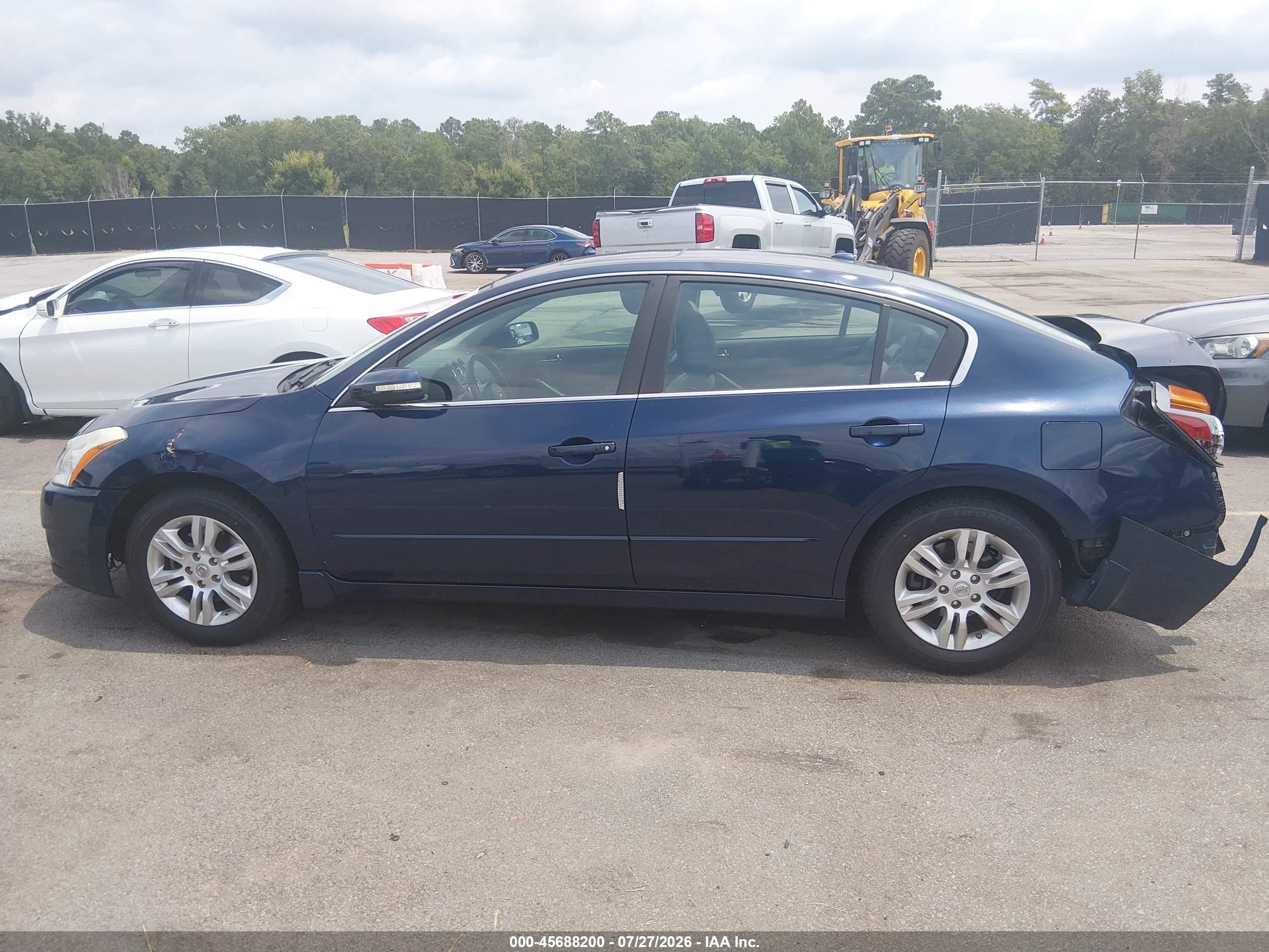 2010 Nissan Altima 2.5 S Blue vin: 1N4AL2AP4AN533353