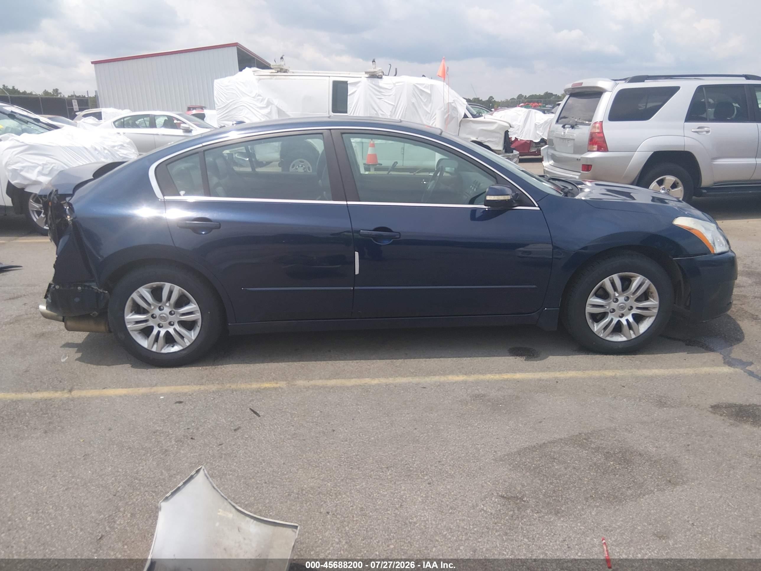 2010 Nissan Altima 2.5 S Blue vin: 1N4AL2AP4AN533353