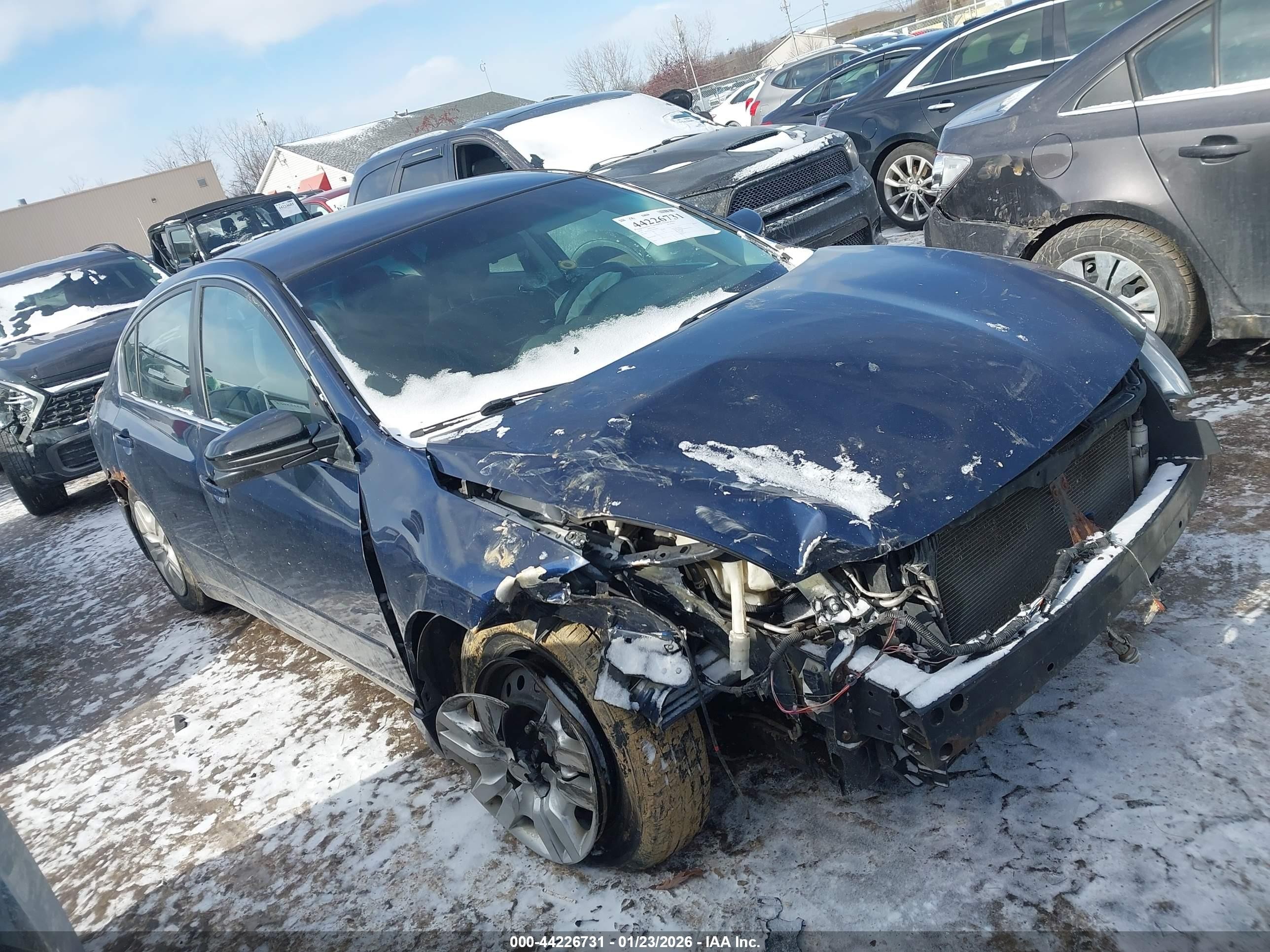 2010 Nissan Altima 2.5 S Blue vin: 1N4AL2AP4AN549407