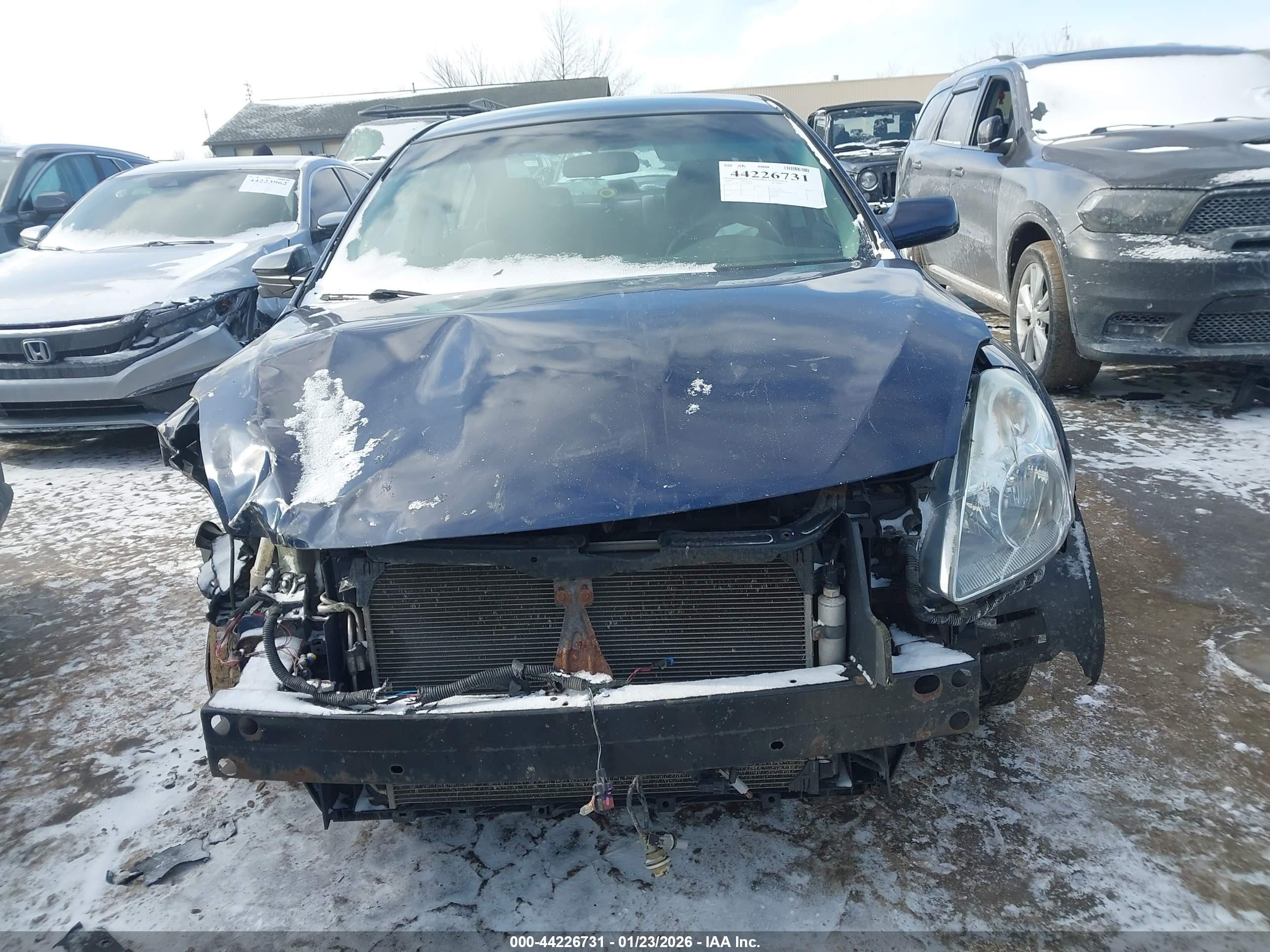 2010 Nissan Altima 2.5 S Blue vin: 1N4AL2AP4AN549407