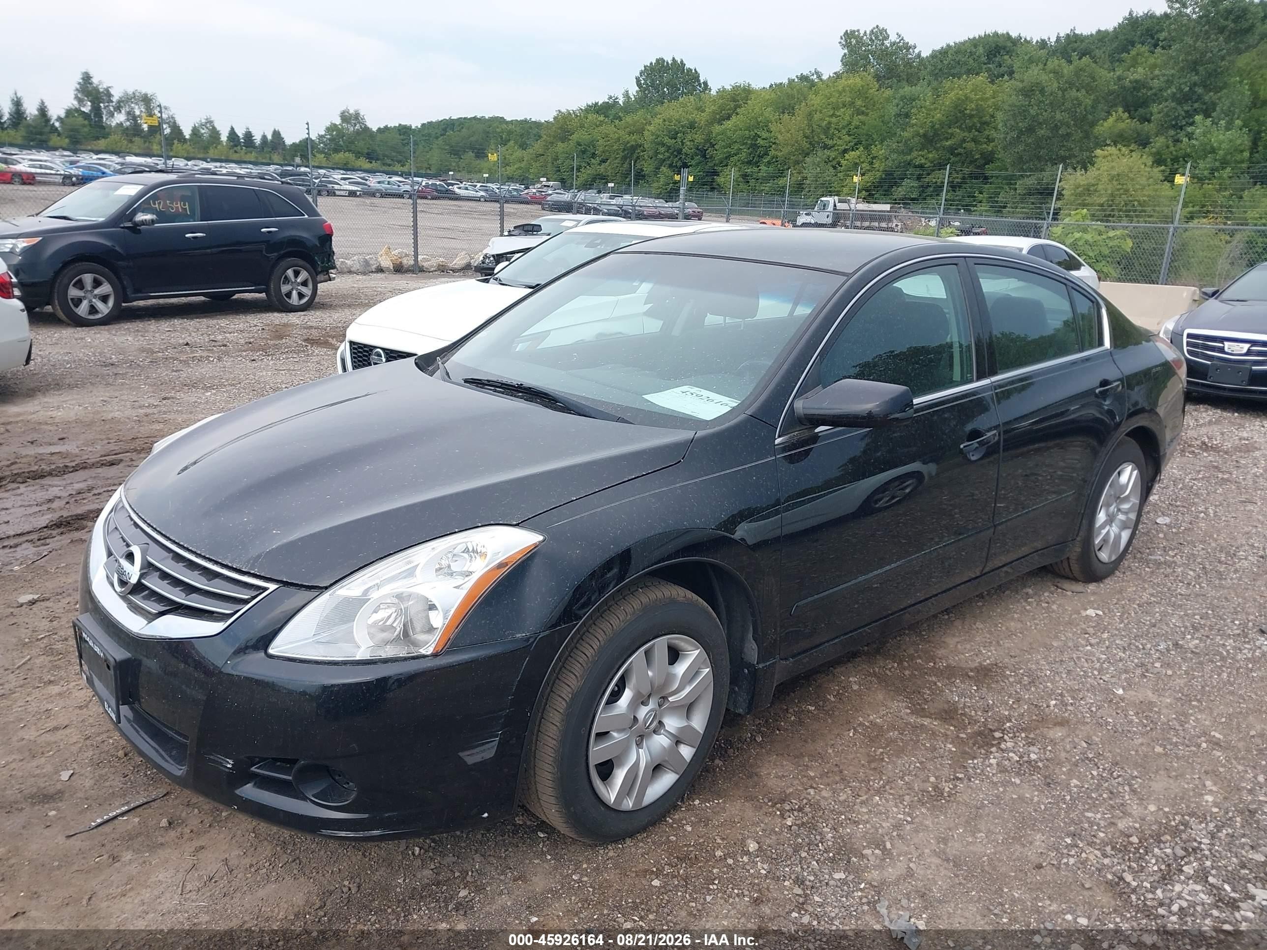 2011 Nissan Altima 2.5 S Black vin: 1N4AL2AP4BC109264