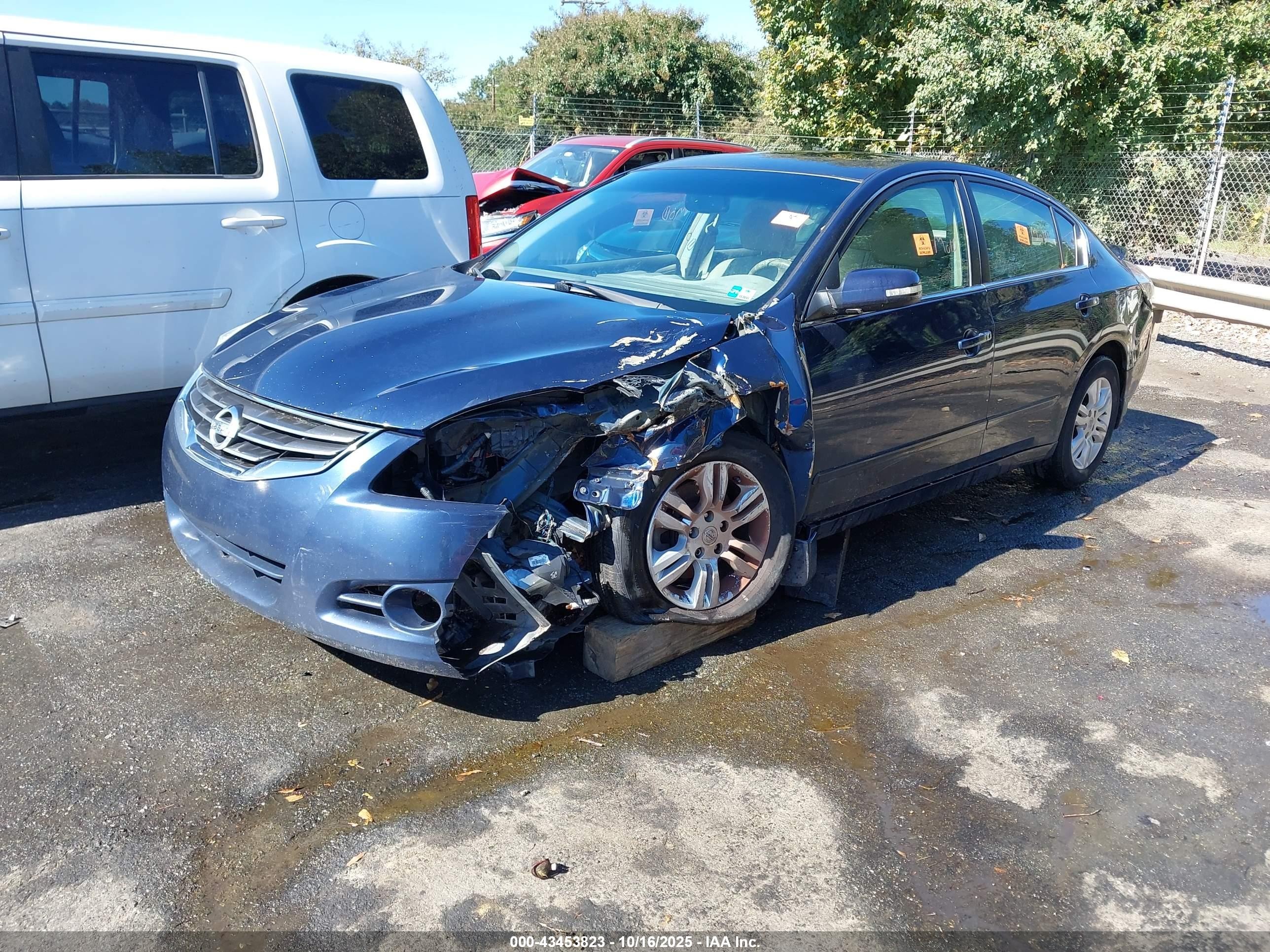 2011 Nissan Altima 2.5 S Blue vin: 1N4AL2AP4BC120880