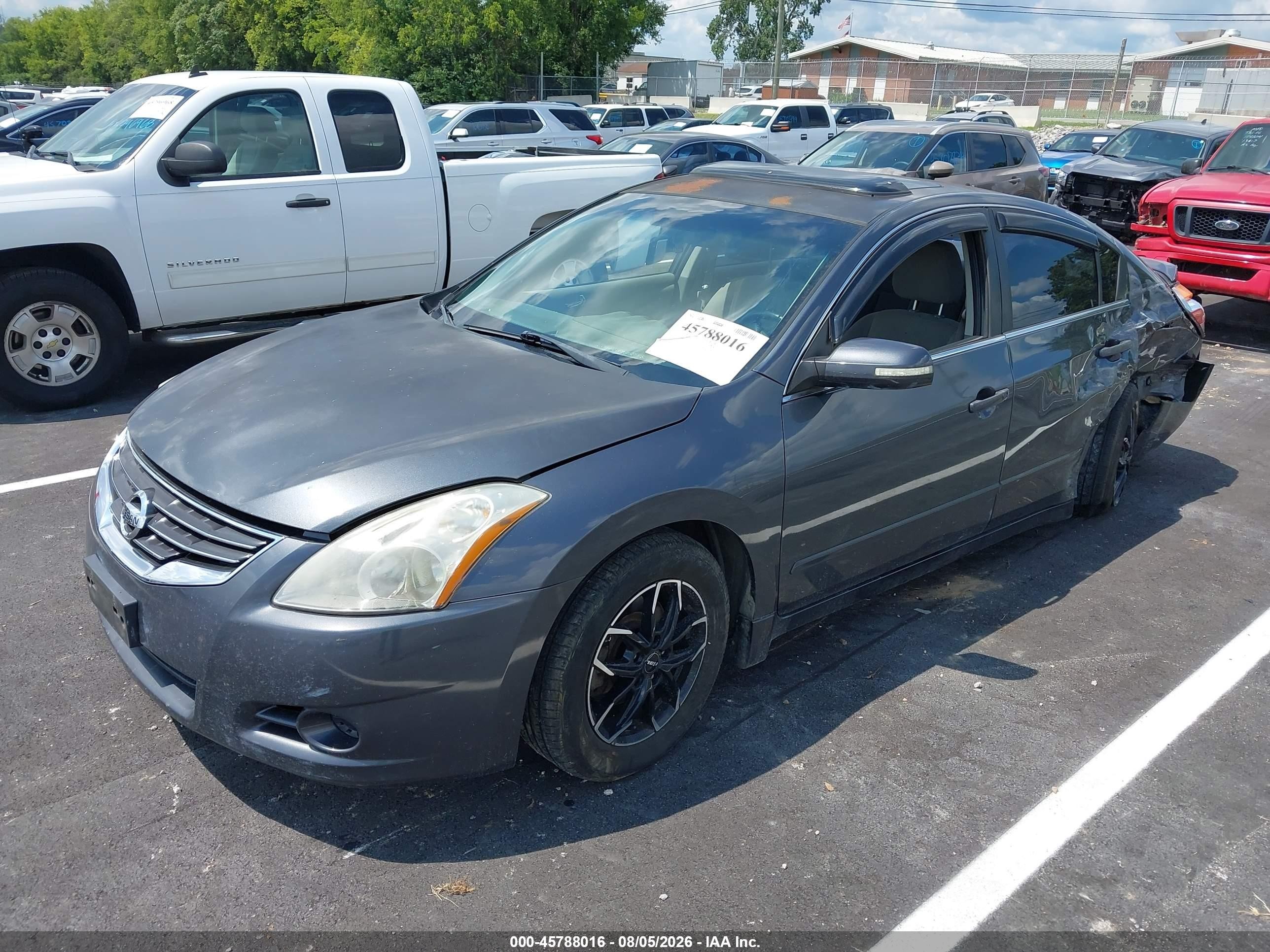 2011 Nissan Altima 2.5 S Gray vin: 1N4AL2AP4BC138456