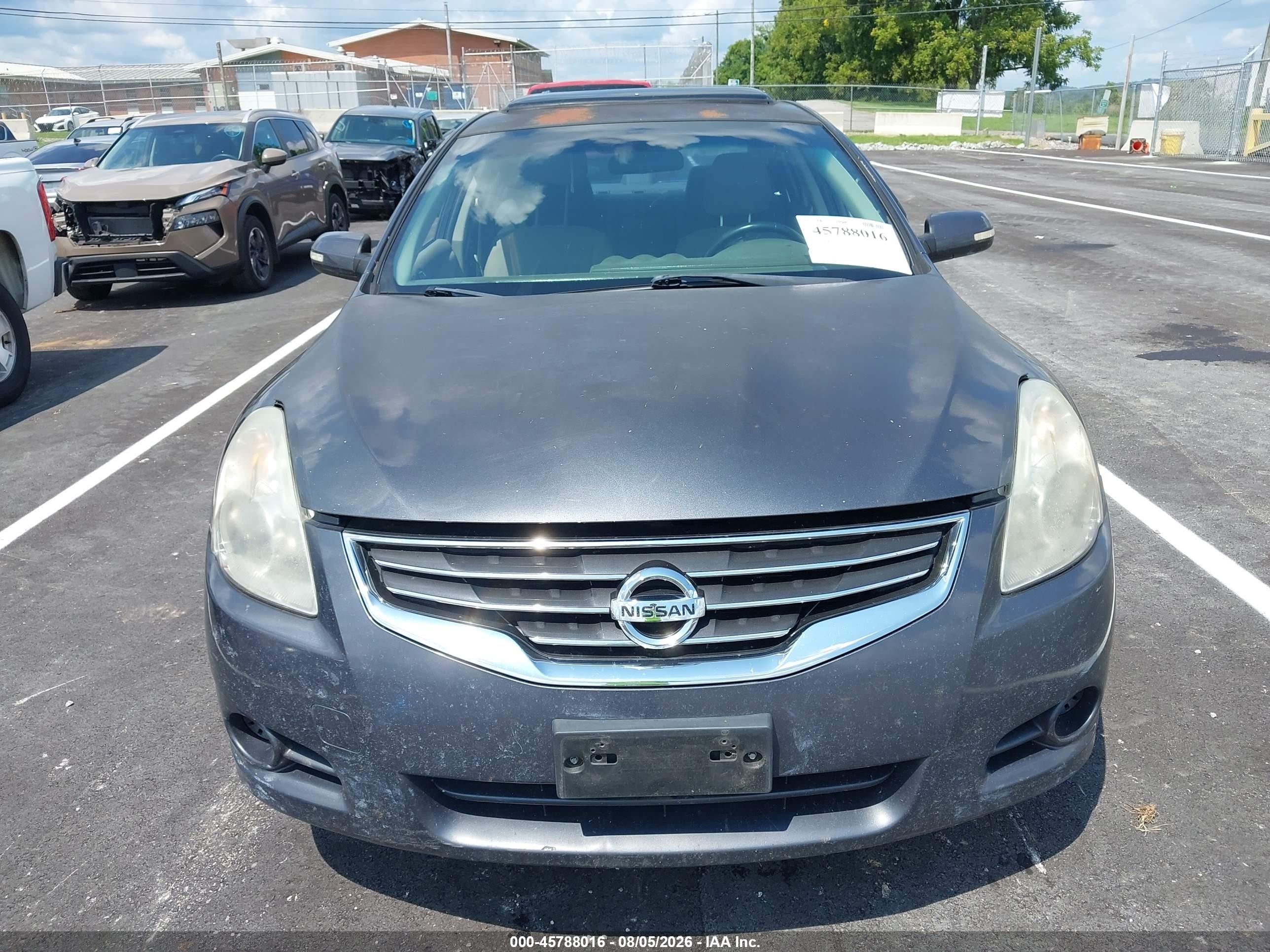 2011 Nissan Altima 2.5 S Gray vin: 1N4AL2AP4BC138456