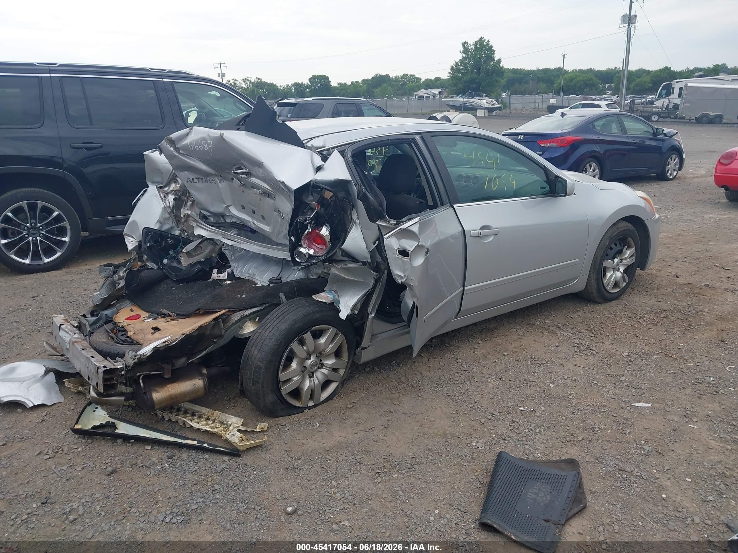 2011 Nissan Altima 2.5 S Silver vin: 1N4AL2AP4BC151711