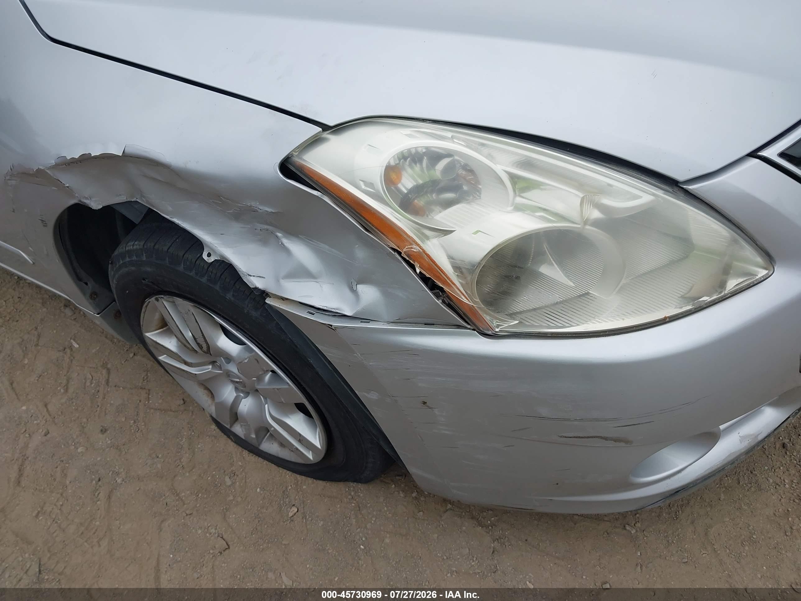 2011 Nissan Altima 2.5 S Серебряный vin: 1N4AL2AP4BC163986