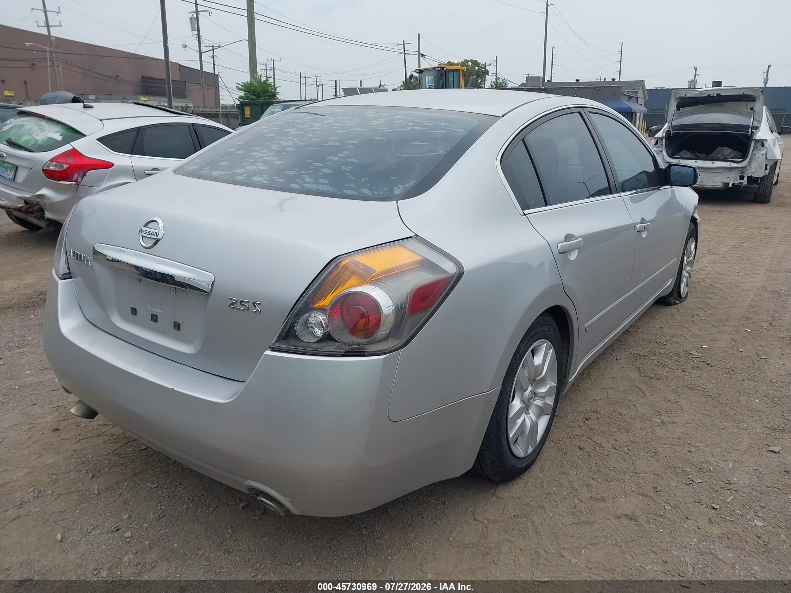 2011 Nissan Altima 2.5 S Серебряный vin: 1N4AL2AP4BC163986