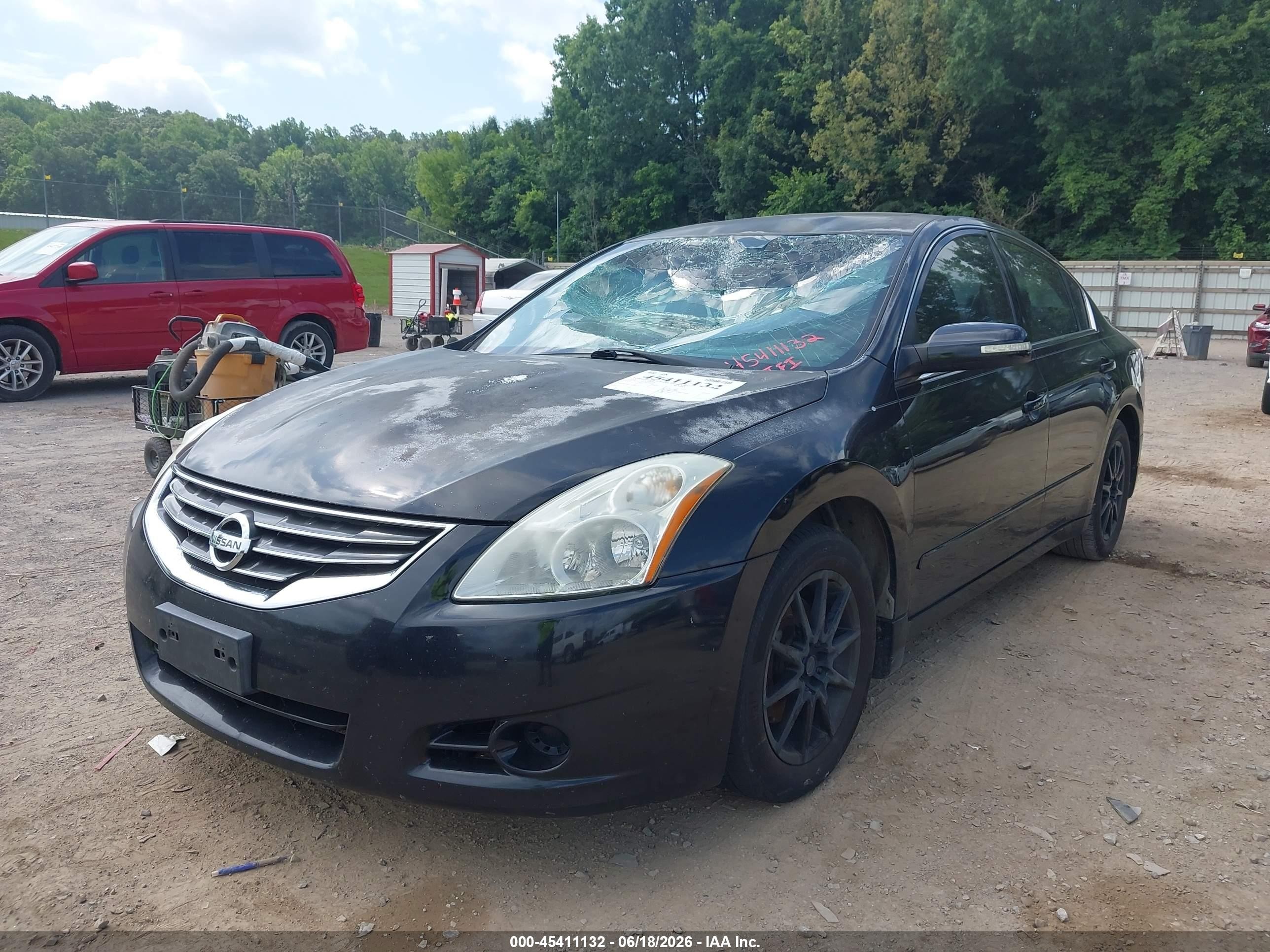 2011 Nissan Altima 2.5 S Black vin: 1N4AL2AP4BC174373
