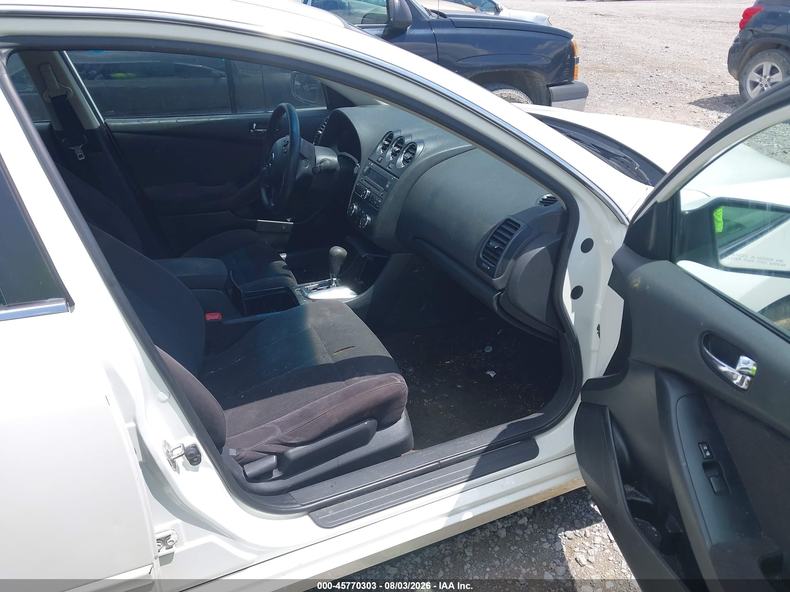 2011 Nissan Altima 2.5 S White vin: 1N4AL2AP4BC182201
