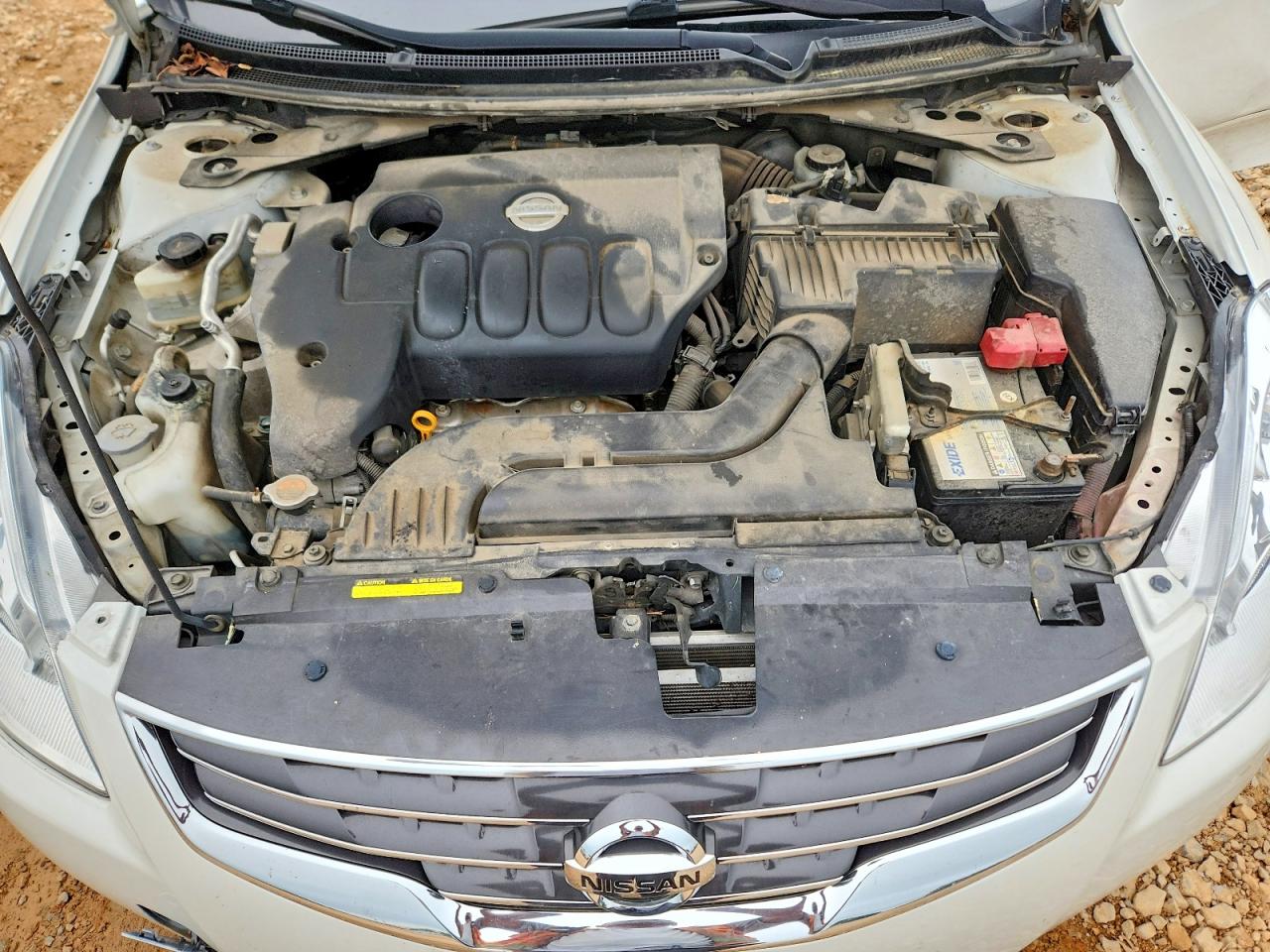 2011 Nissan Altima 2.5 White vin: 1N4AL2AP4BN400450