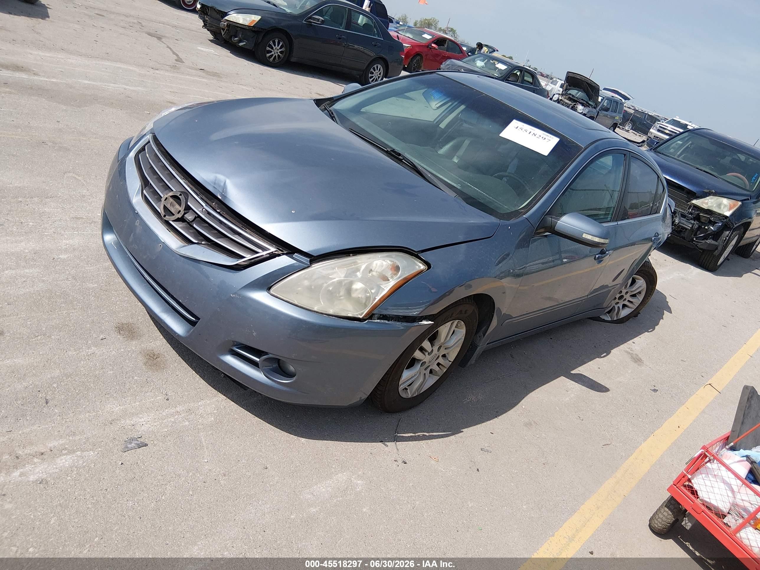 2011 Nissan Altima 2.5 S Light Blue vin: 1N4AL2AP4BN410797