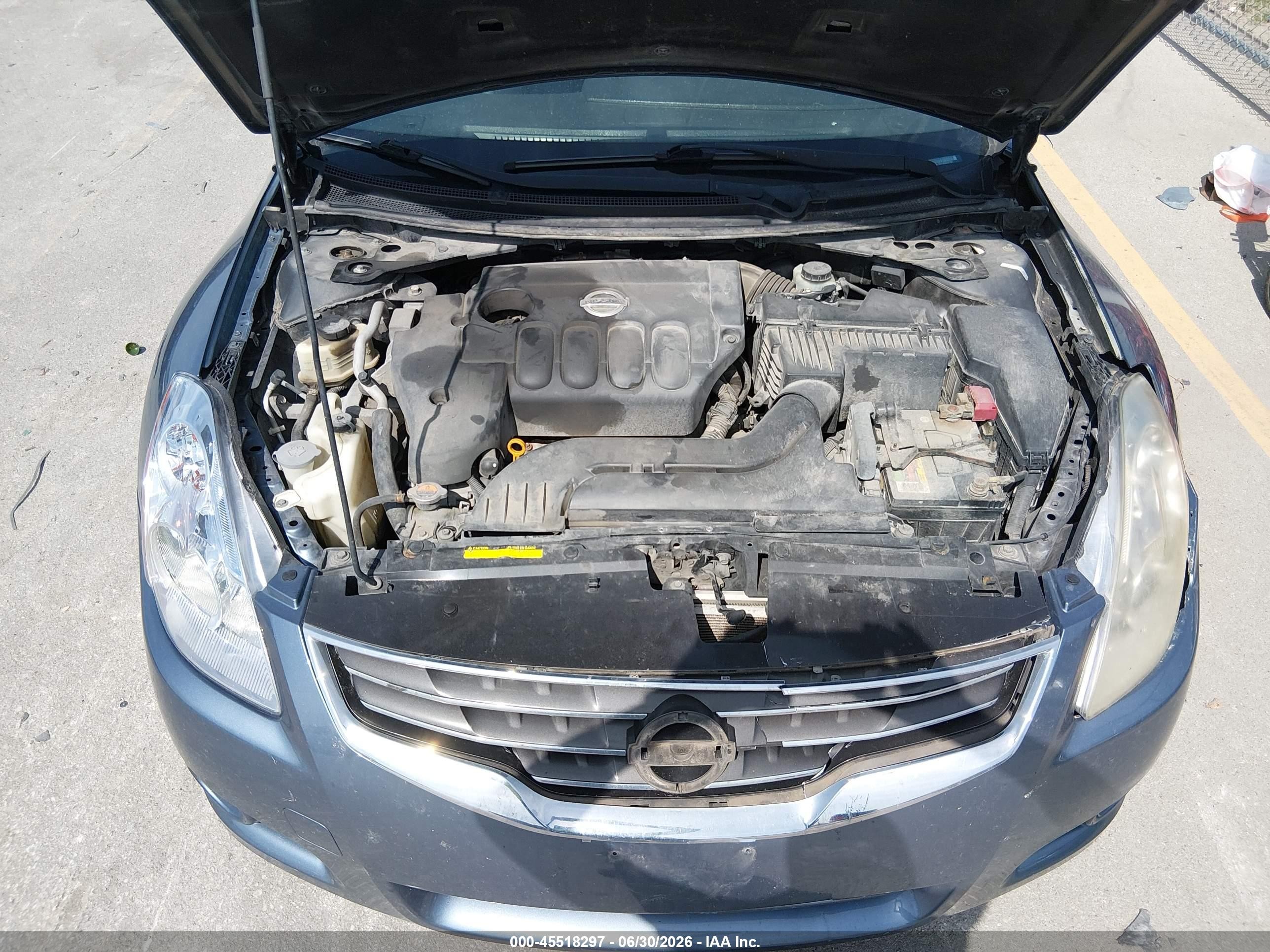 2011 Nissan Altima 2.5 S Light Blue vin: 1N4AL2AP4BN410797