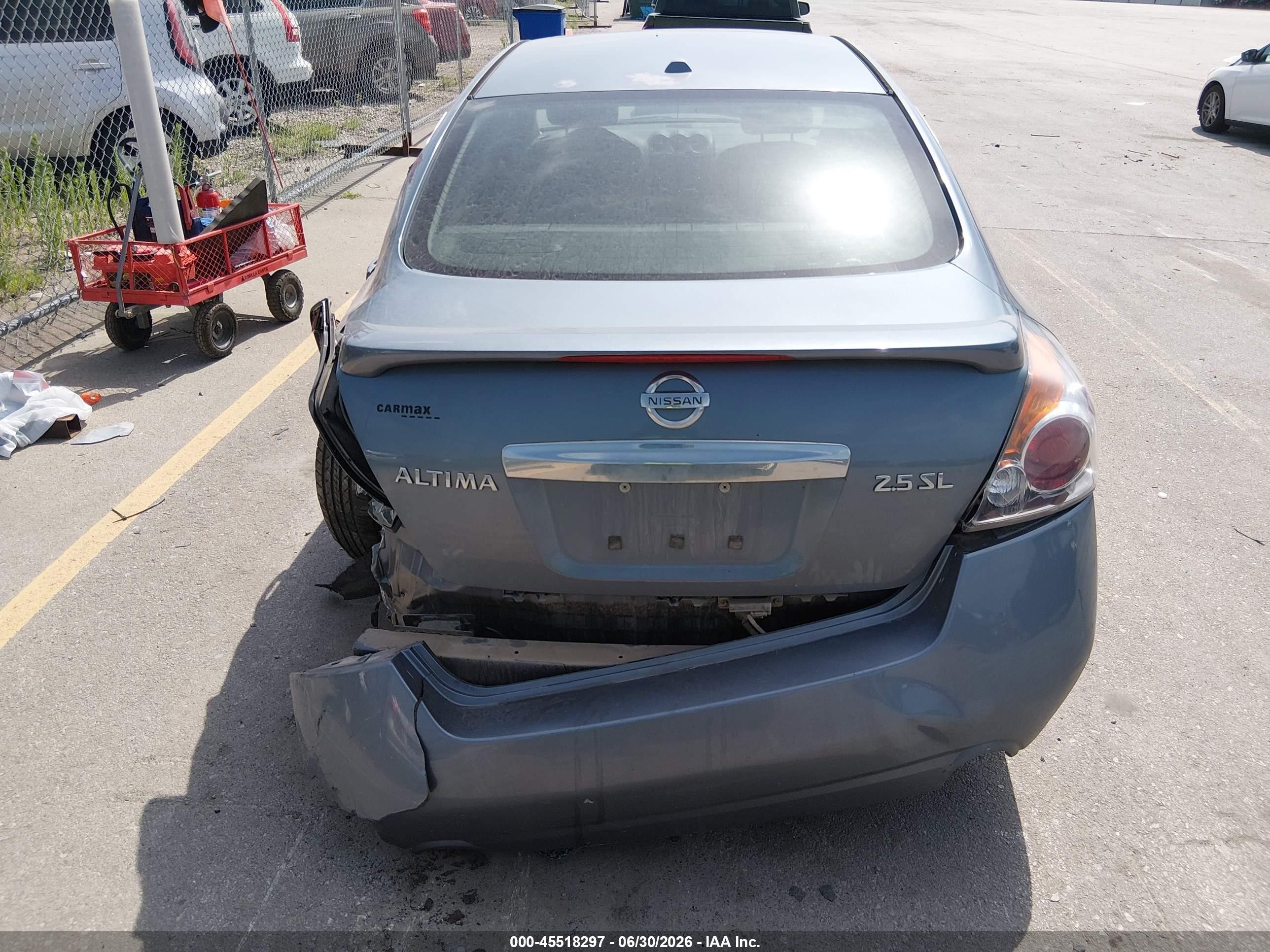 2011 Nissan Altima 2.5 S Light Blue vin: 1N4AL2AP4BN410797