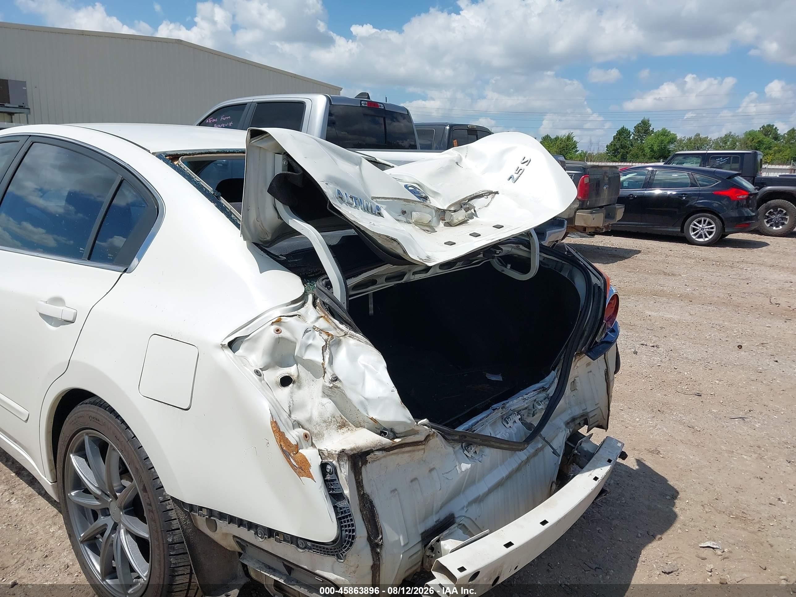 2011 Nissan Altima 2.5 S White vin: 1N4AL2AP4BN414803