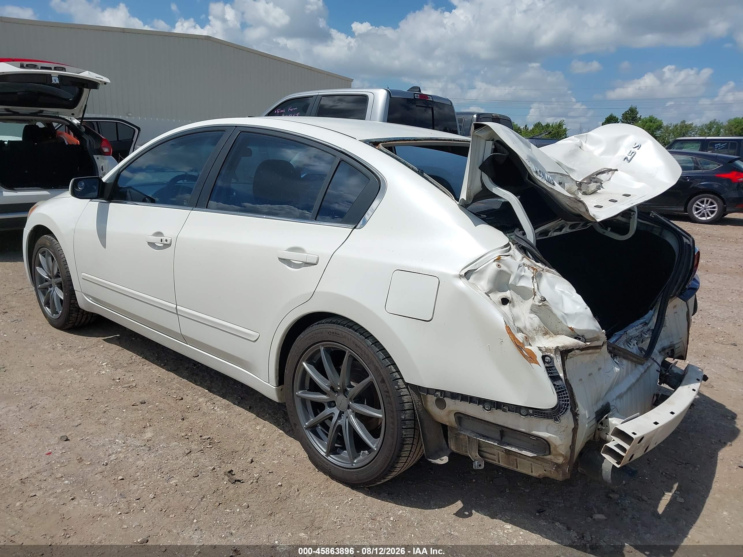2011 Nissan Altima 2.5 S White vin: 1N4AL2AP4BN414803