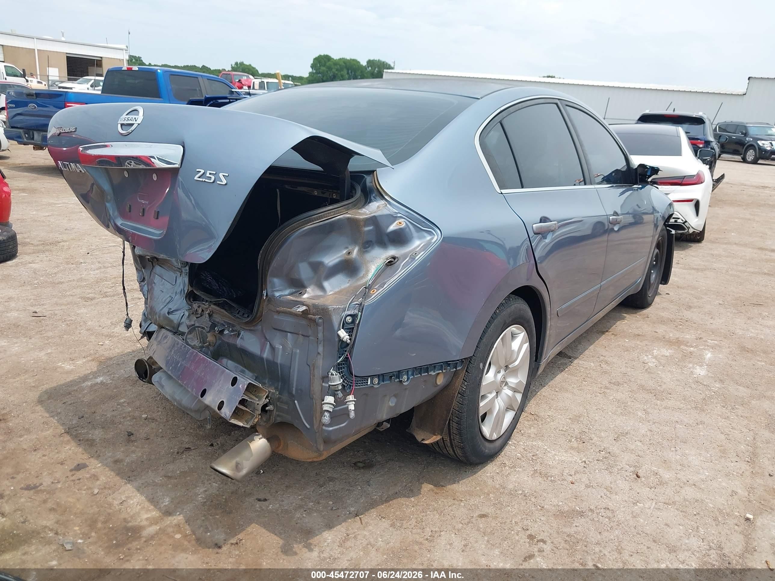 2011 Nissan Altima 2.5 S Blue vin: 1N4AL2AP4BN423369