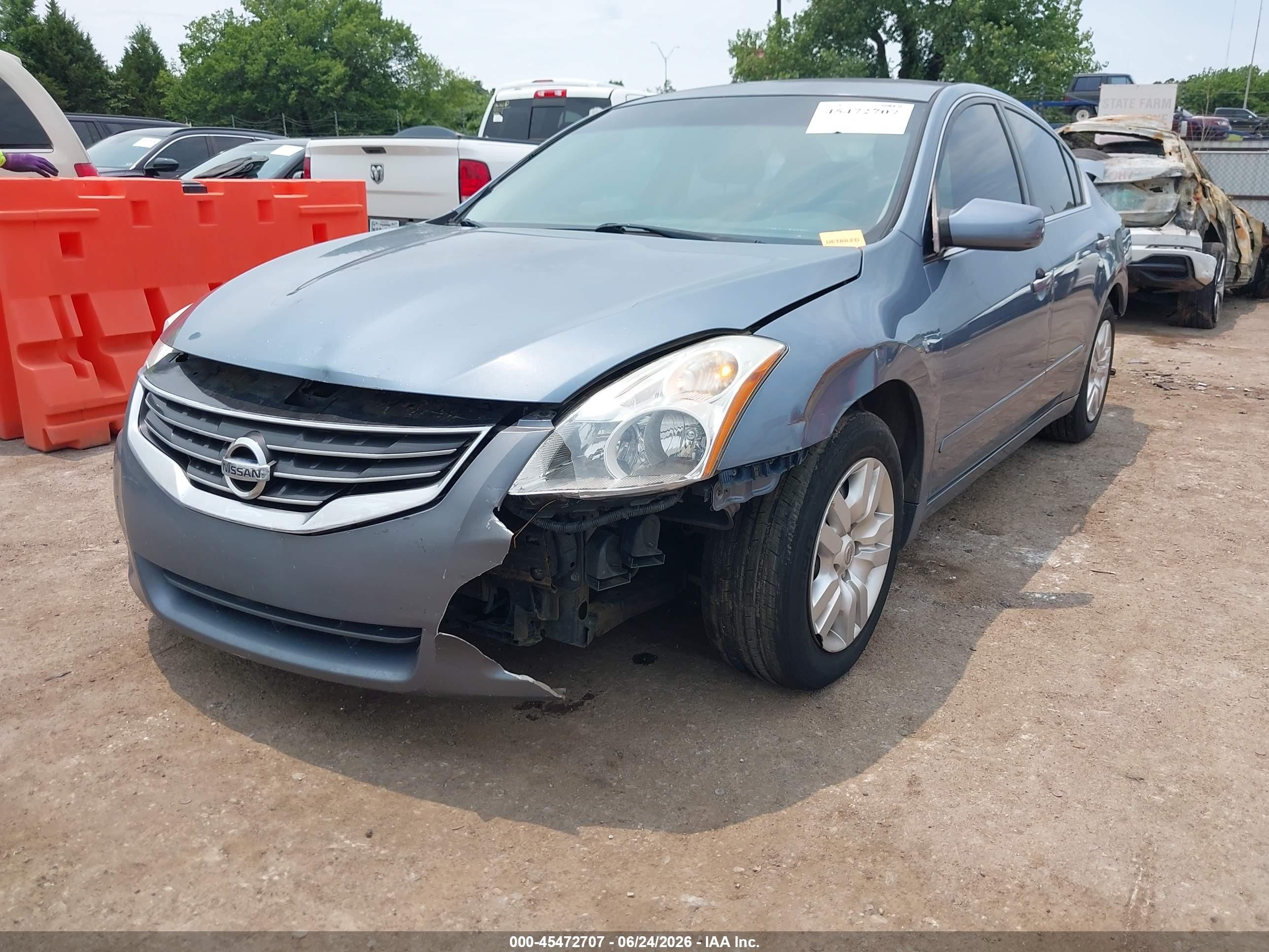 2011 Nissan Altima 2.5 S Blue vin: 1N4AL2AP4BN423369
