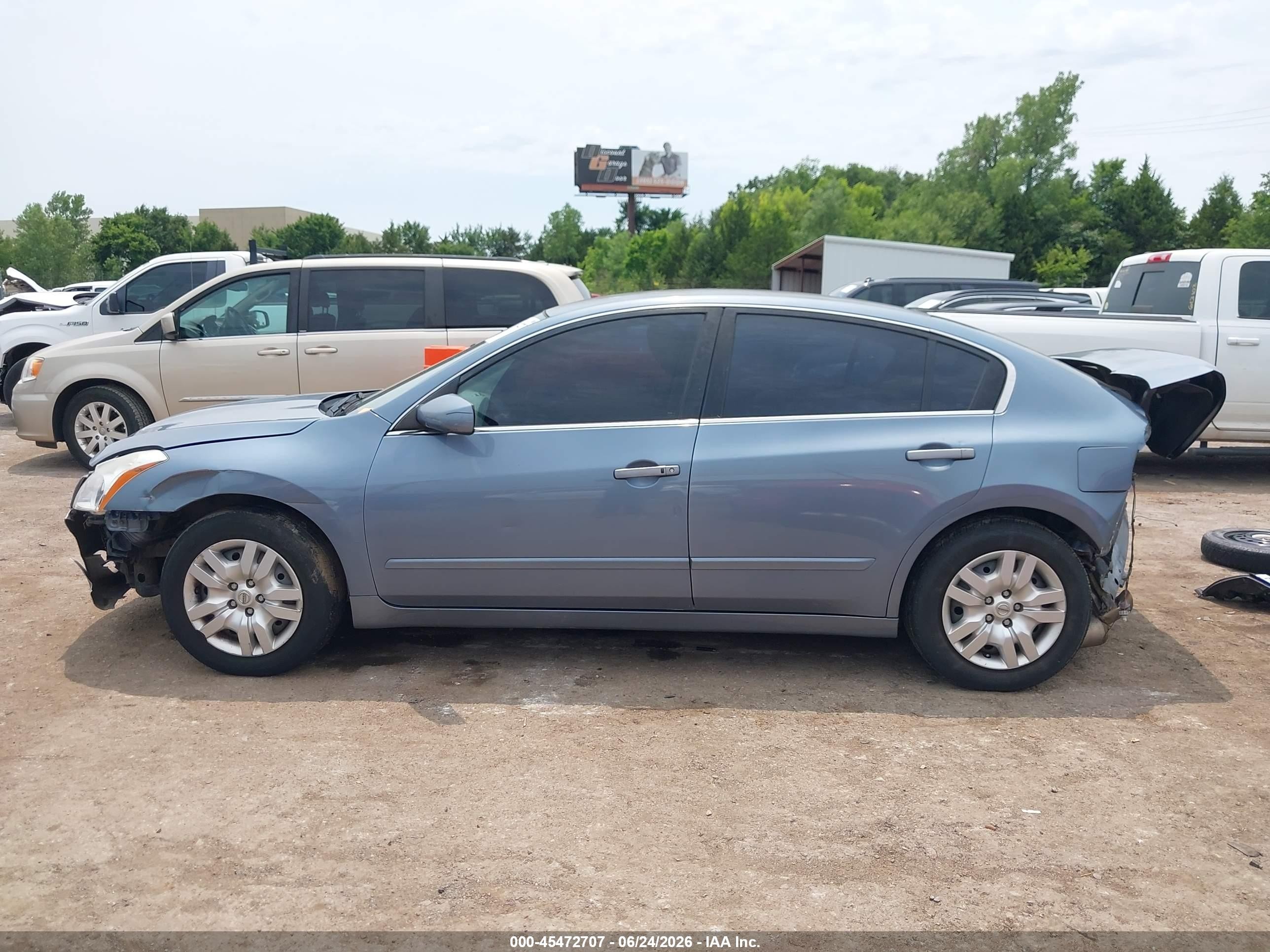 2011 Nissan Altima 2.5 S Blue vin: 1N4AL2AP4BN423369