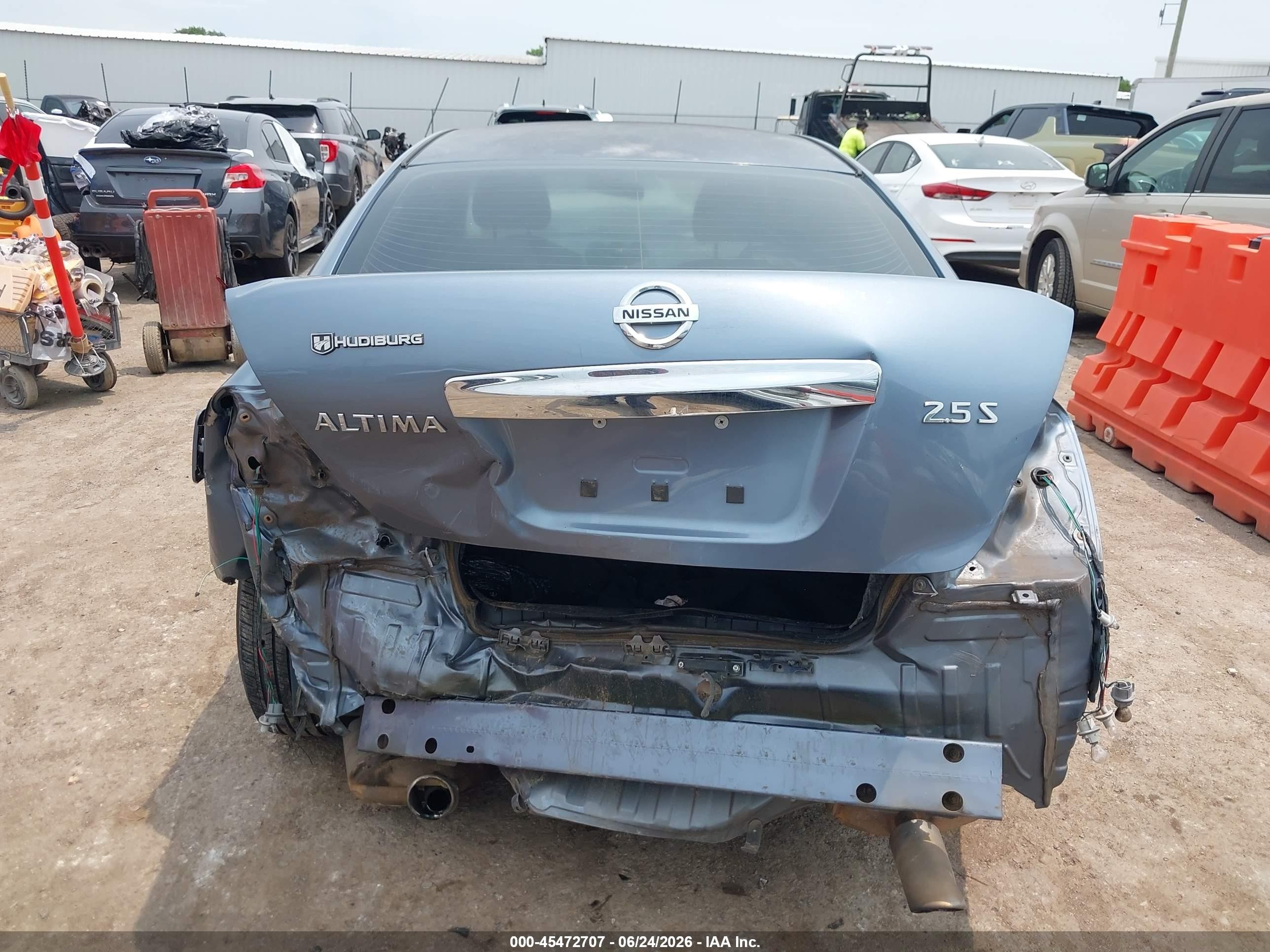 2011 Nissan Altima 2.5 S Blue vin: 1N4AL2AP4BN423369