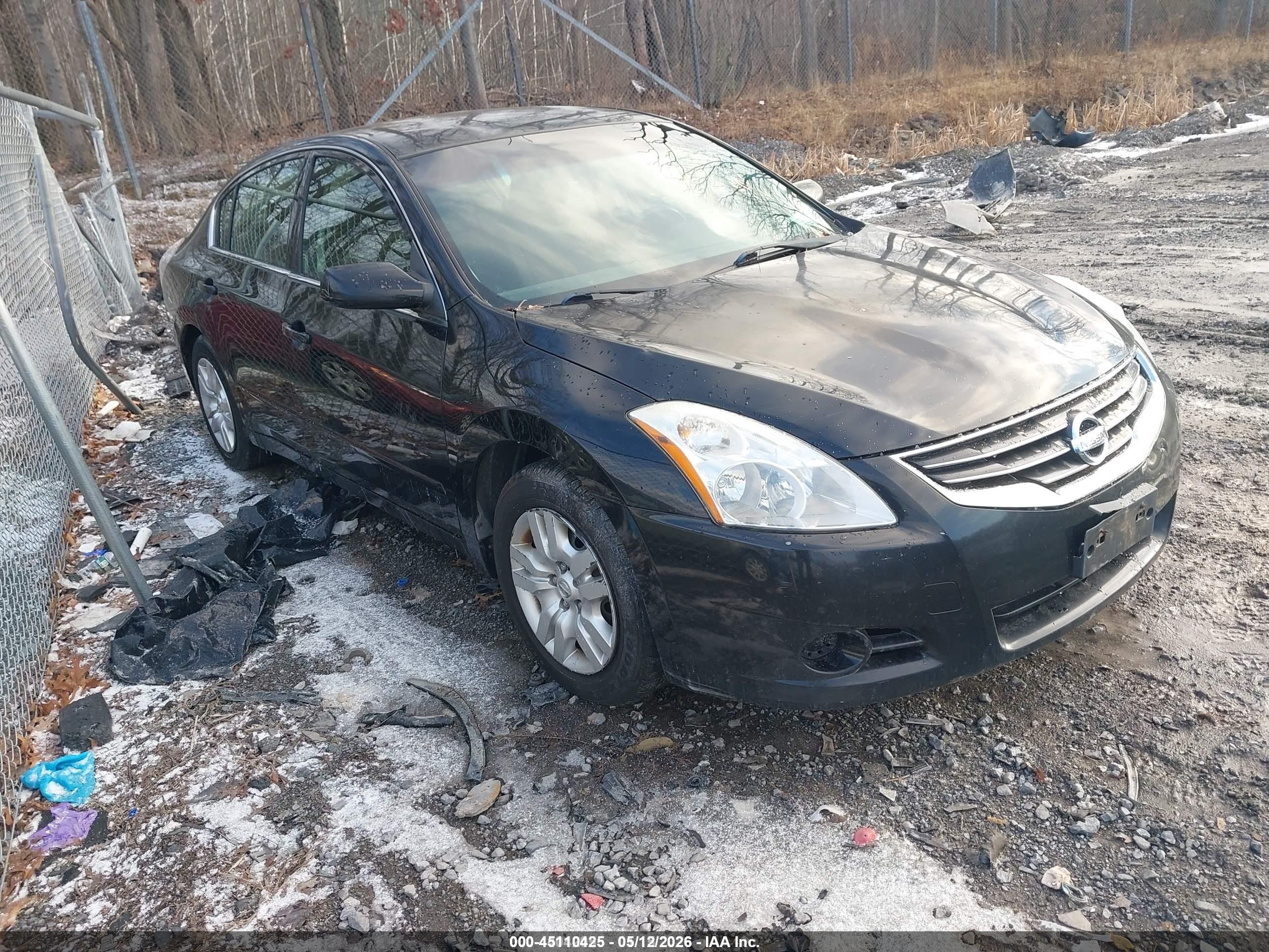 2011 Nissan Altima 2.5 S Black vin: 1N4AL2AP4BN448207