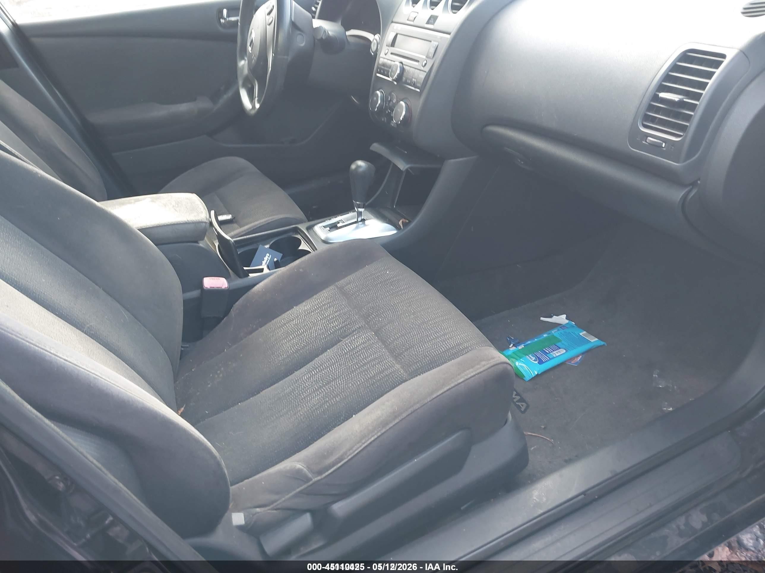 2011 Nissan Altima 2.5 S Black vin: 1N4AL2AP4BN448207