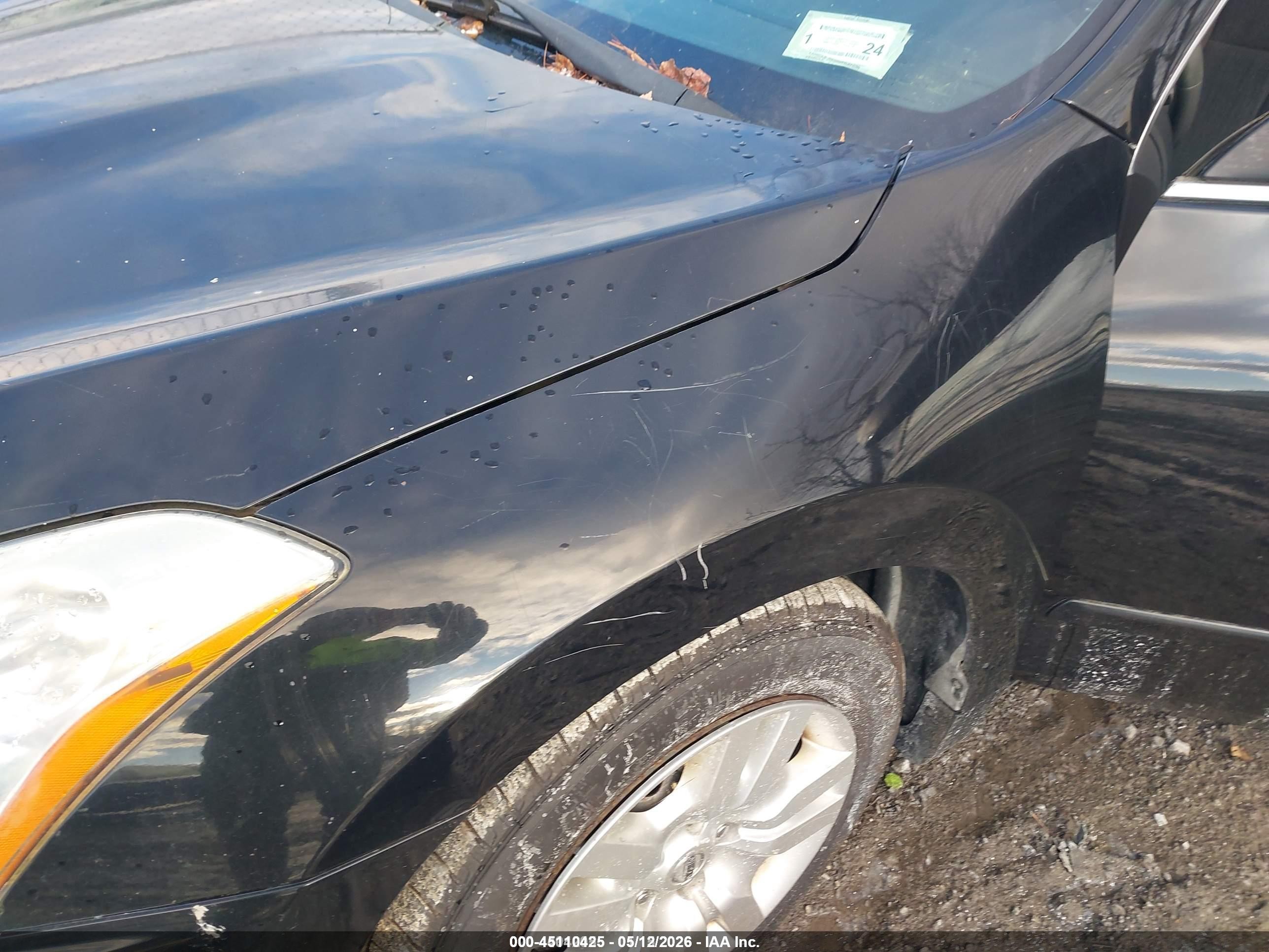 2011 Nissan Altima 2.5 S Black vin: 1N4AL2AP4BN448207