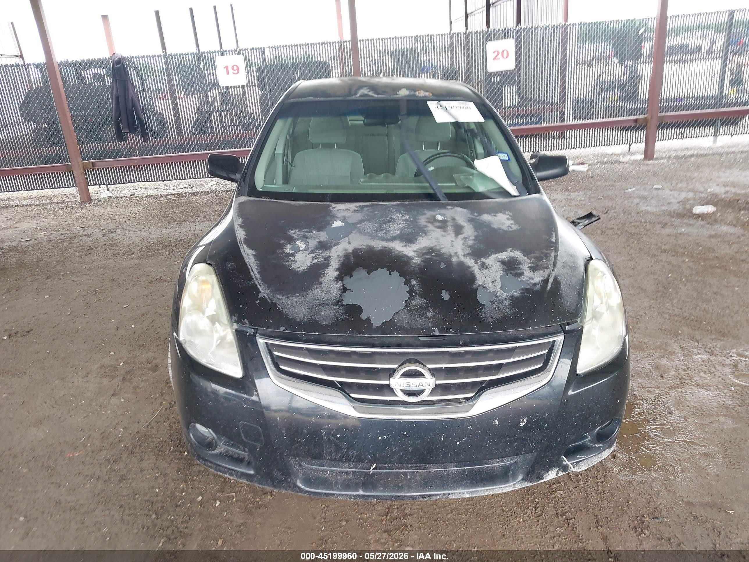 2011 Nissan Altima 2.5 S Black vin: 1N4AL2AP4BN491803