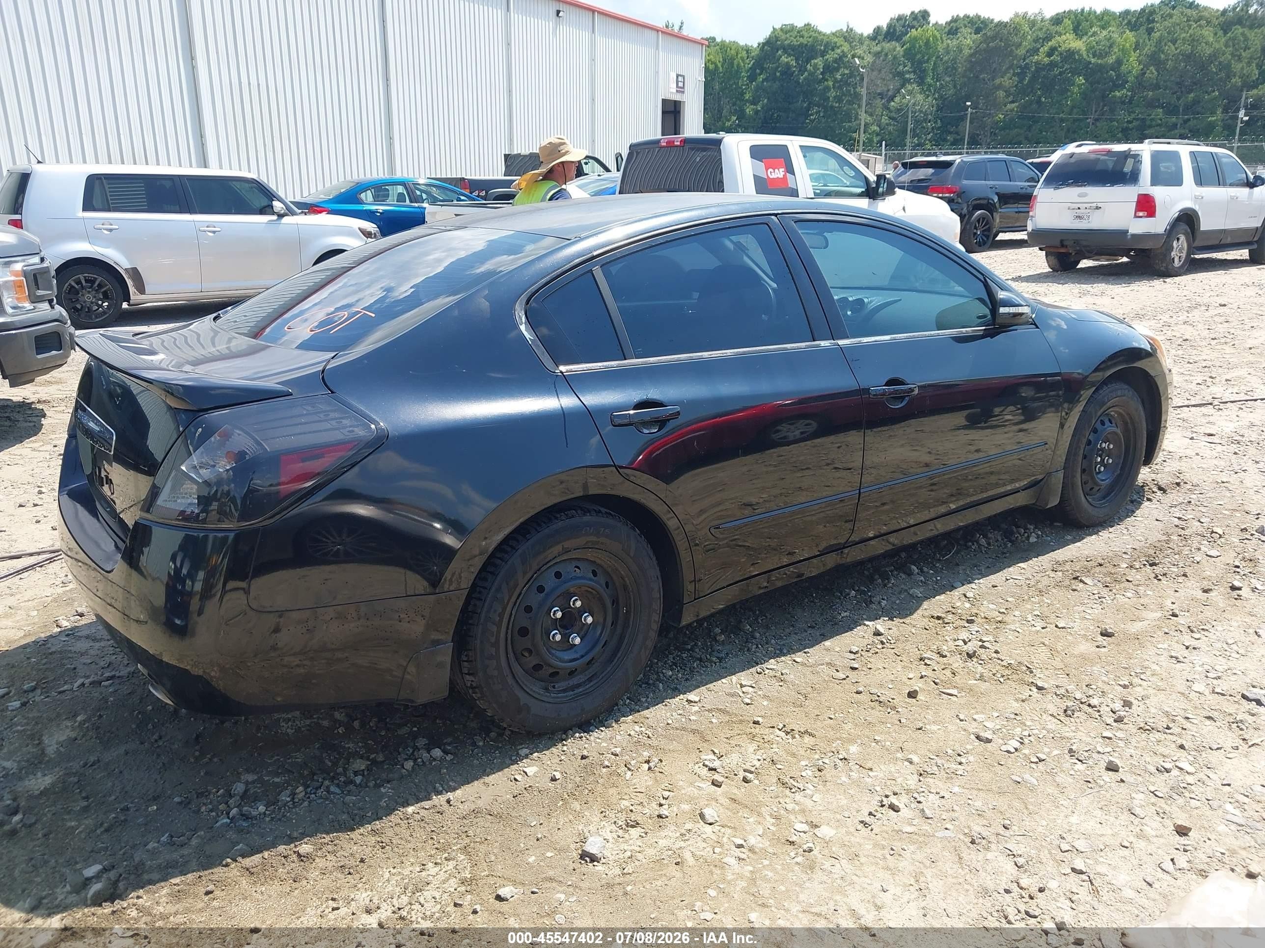 2011 Nissan Altima 2.5 S Black vin: 1N4AL2AP4BN499769