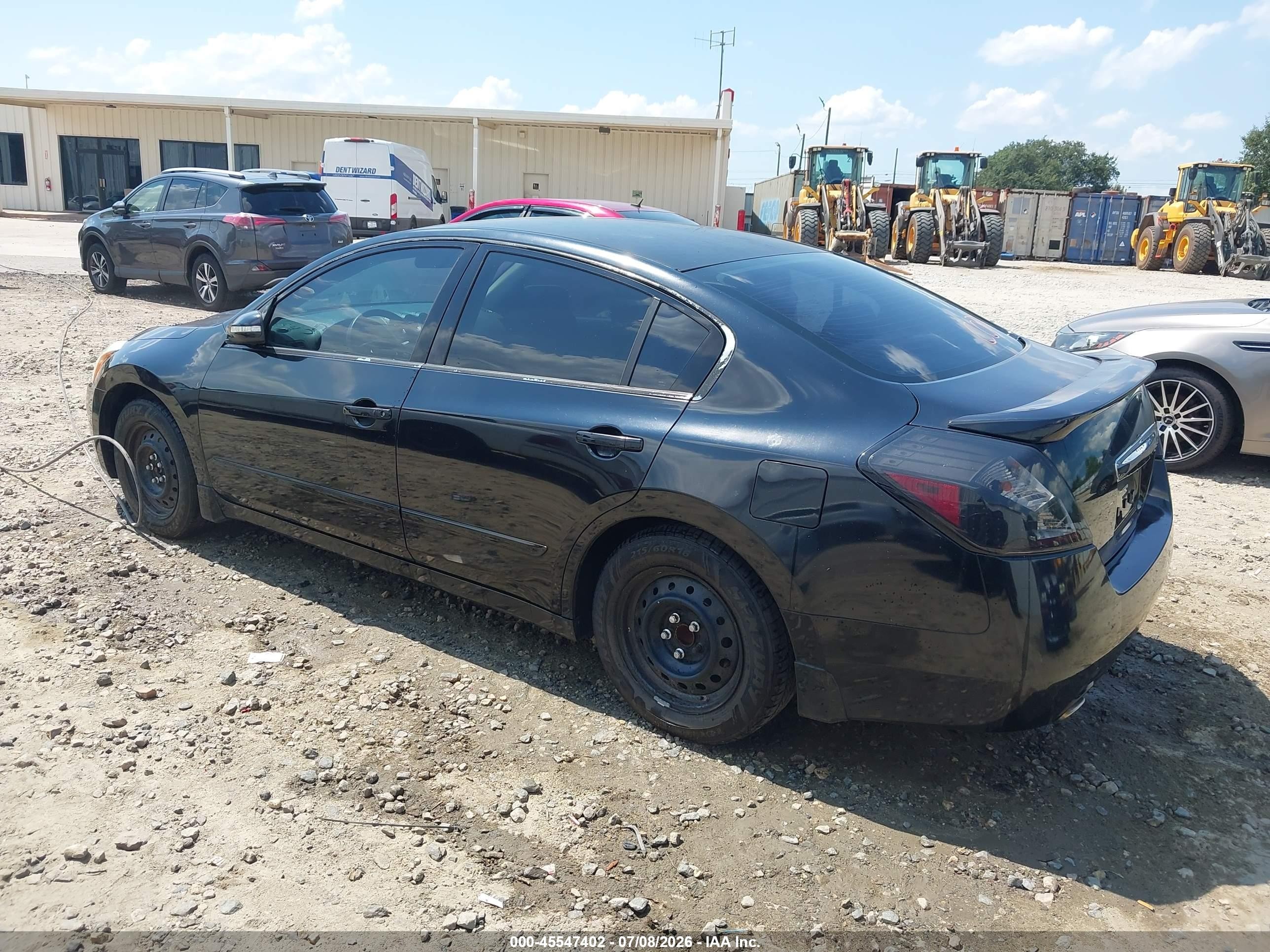 2011 Nissan Altima 2.5 S Black vin: 1N4AL2AP4BN499769