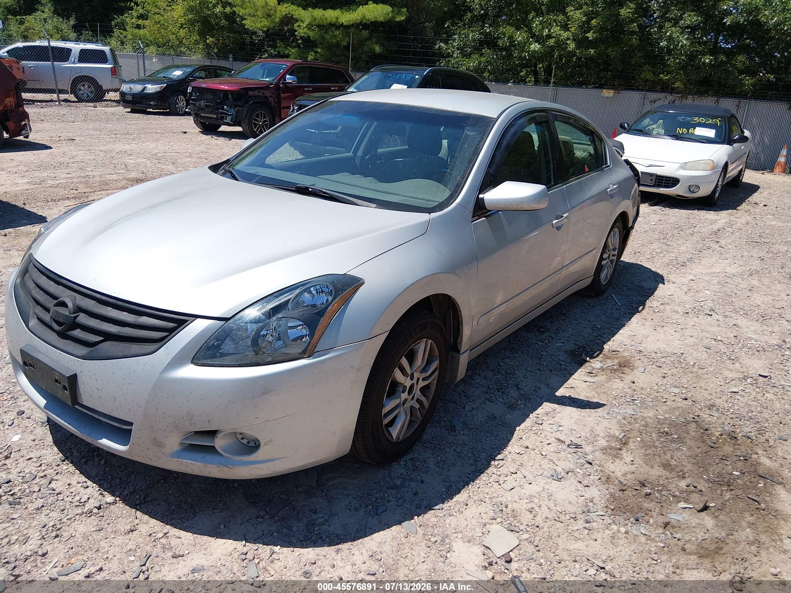 2011 Nissan Altima 2.5 S Silver vin: 1N4AL2AP4BN501245