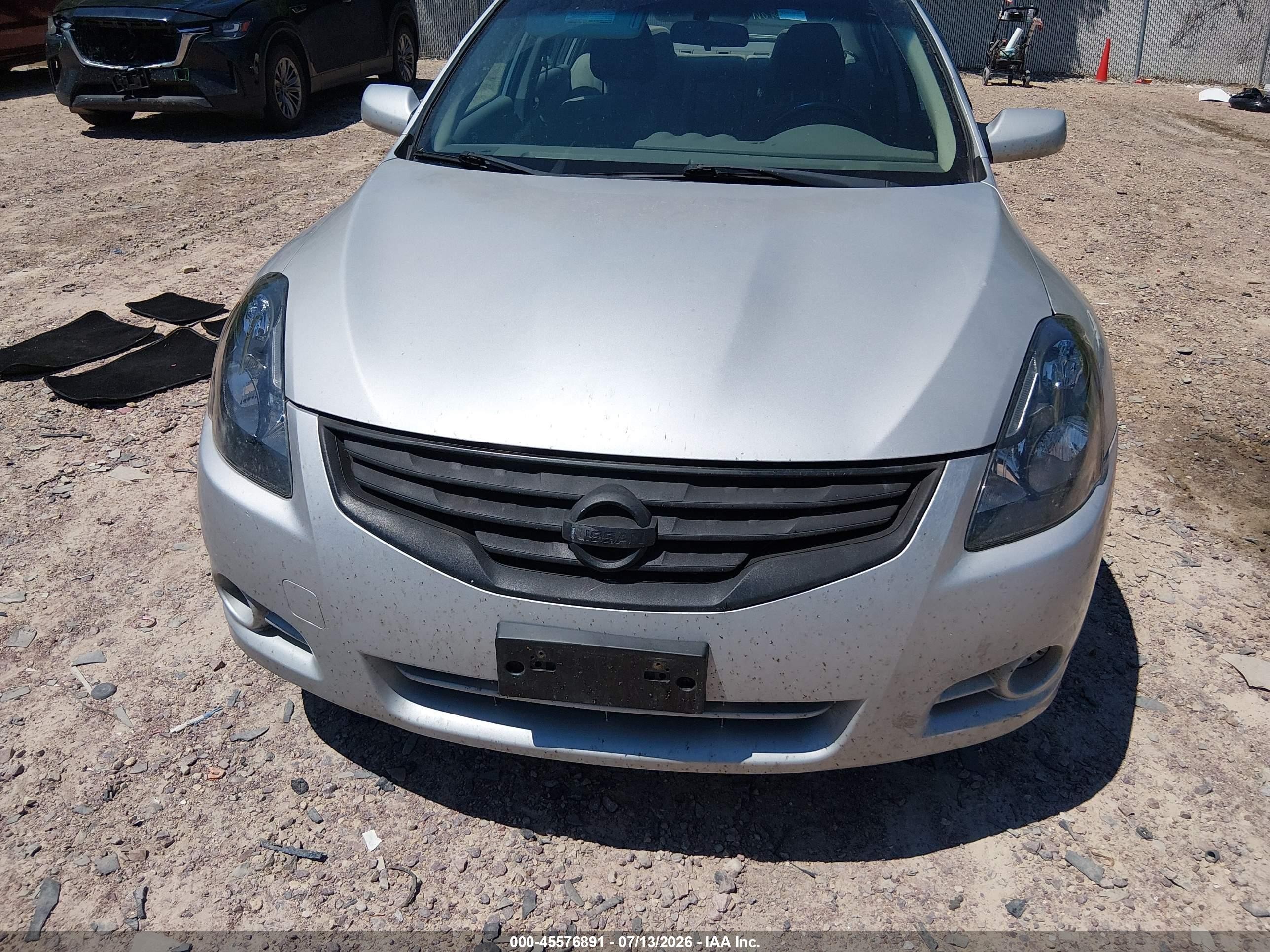 2011 Nissan Altima 2.5 S Silver vin: 1N4AL2AP4BN501245