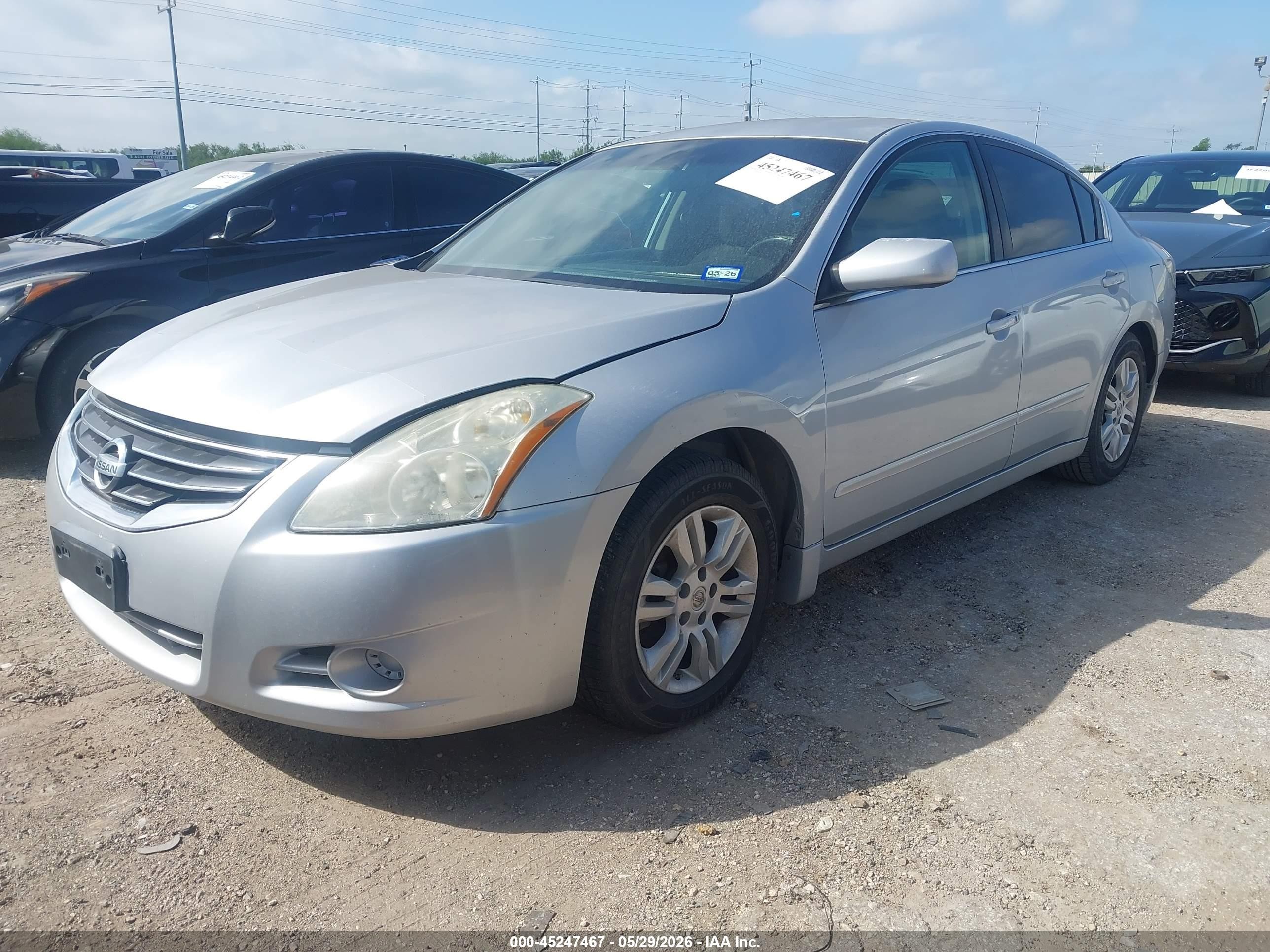 2011 Nissan Altima 2.5 S Серебряный vin: 1N4AL2AP4BN503545