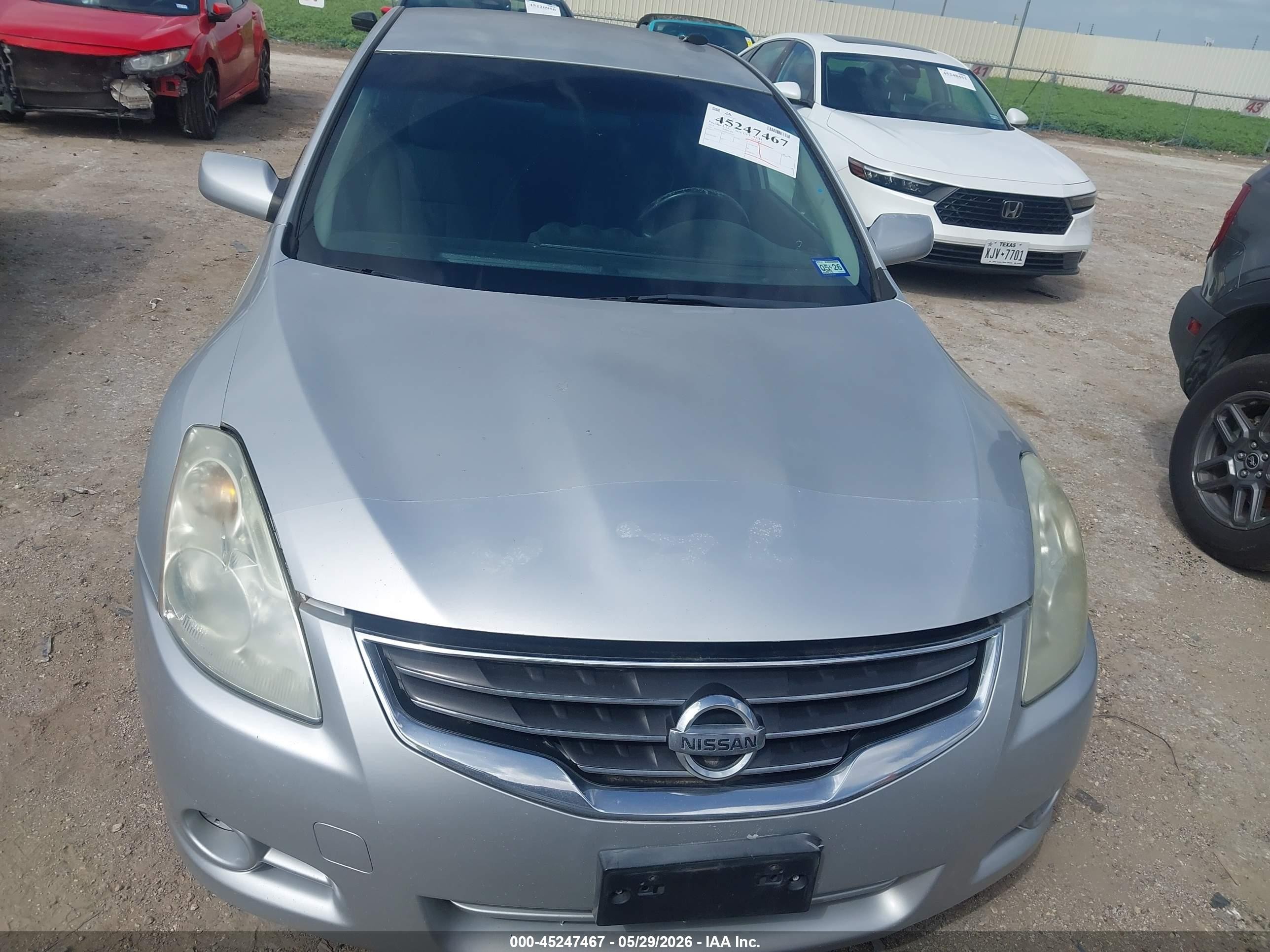 2011 Nissan Altima 2.5 S Серебряный vin: 1N4AL2AP4BN503545